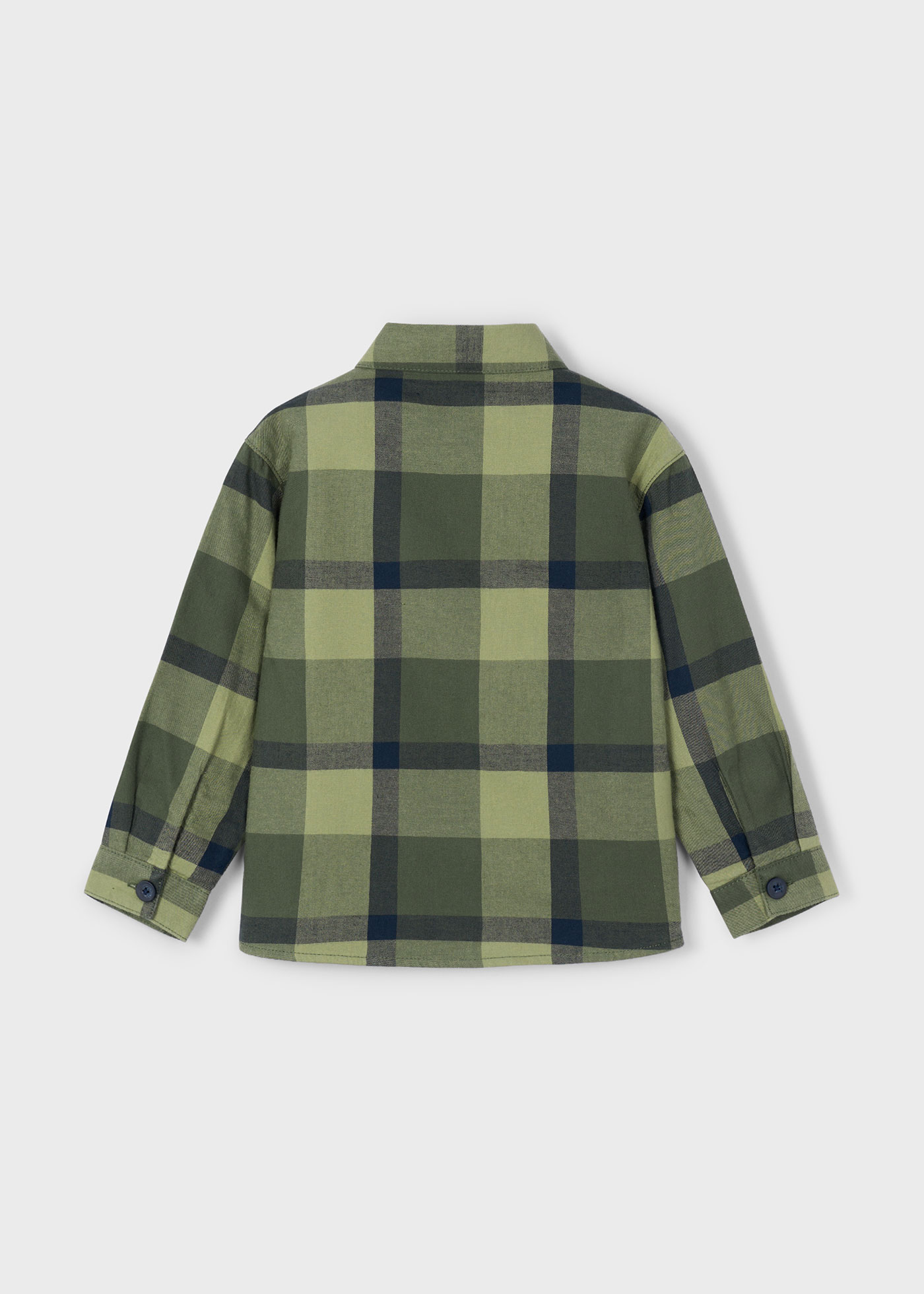 Boys check overshirt
