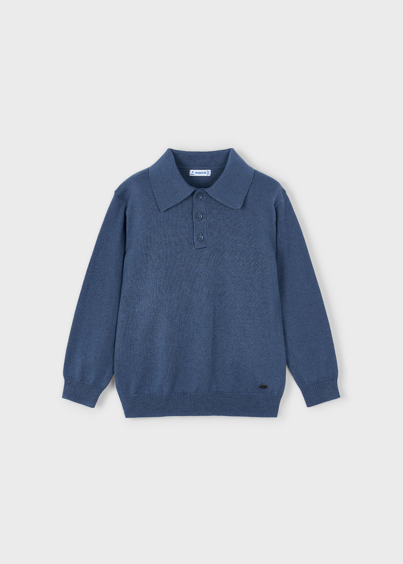 Boys knitted polo short