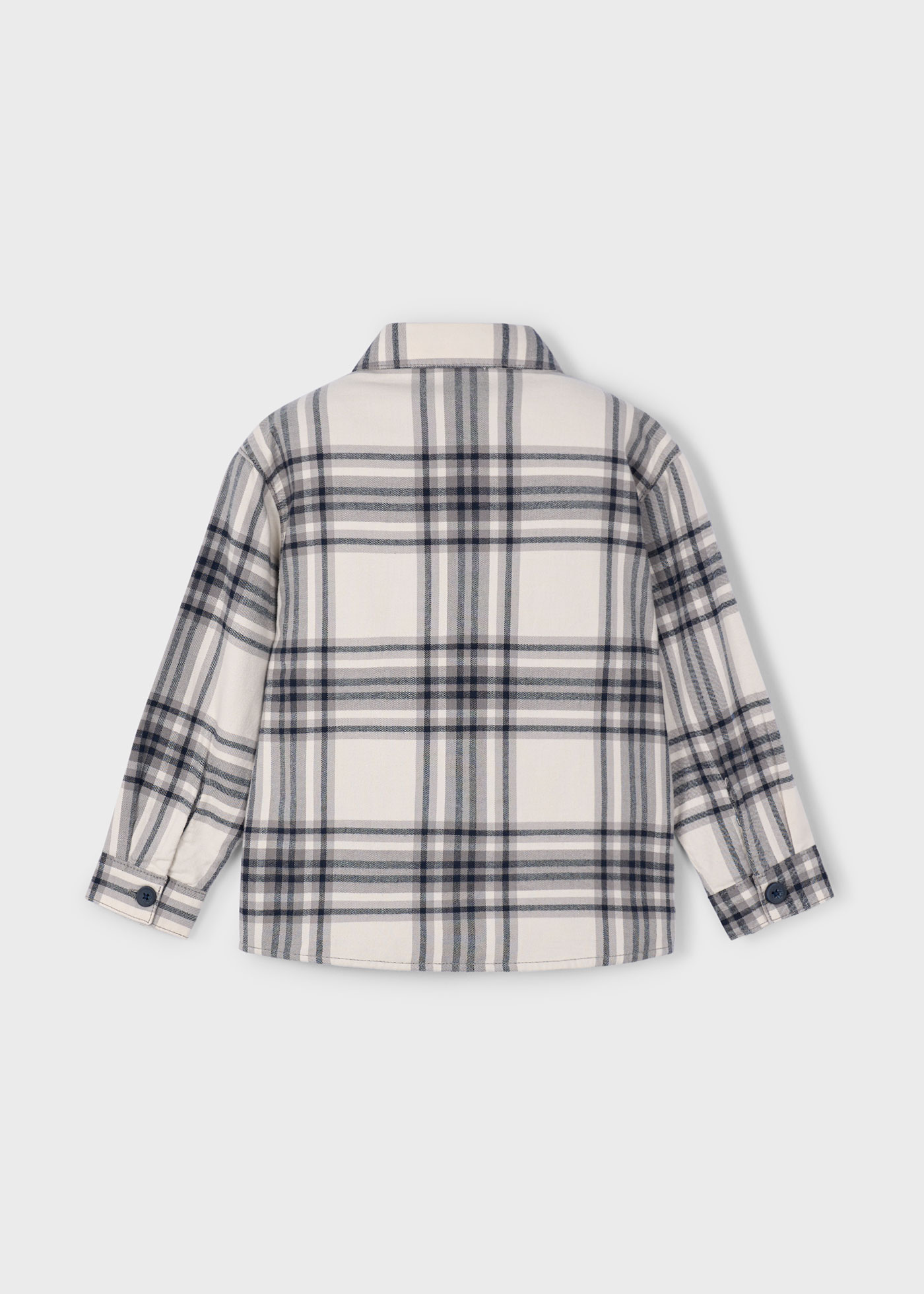 Boys check overshirt