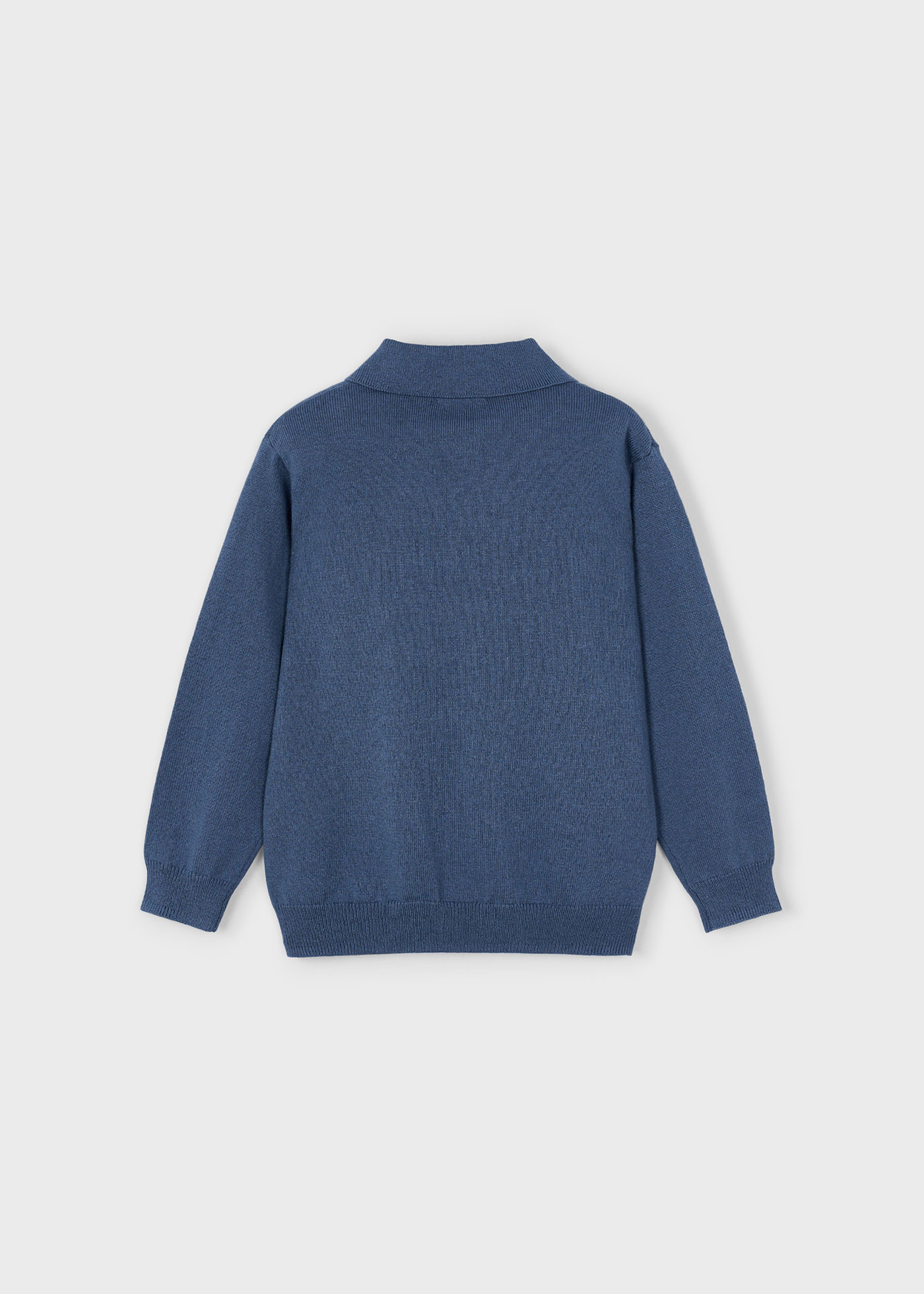 Boys knitted polo short