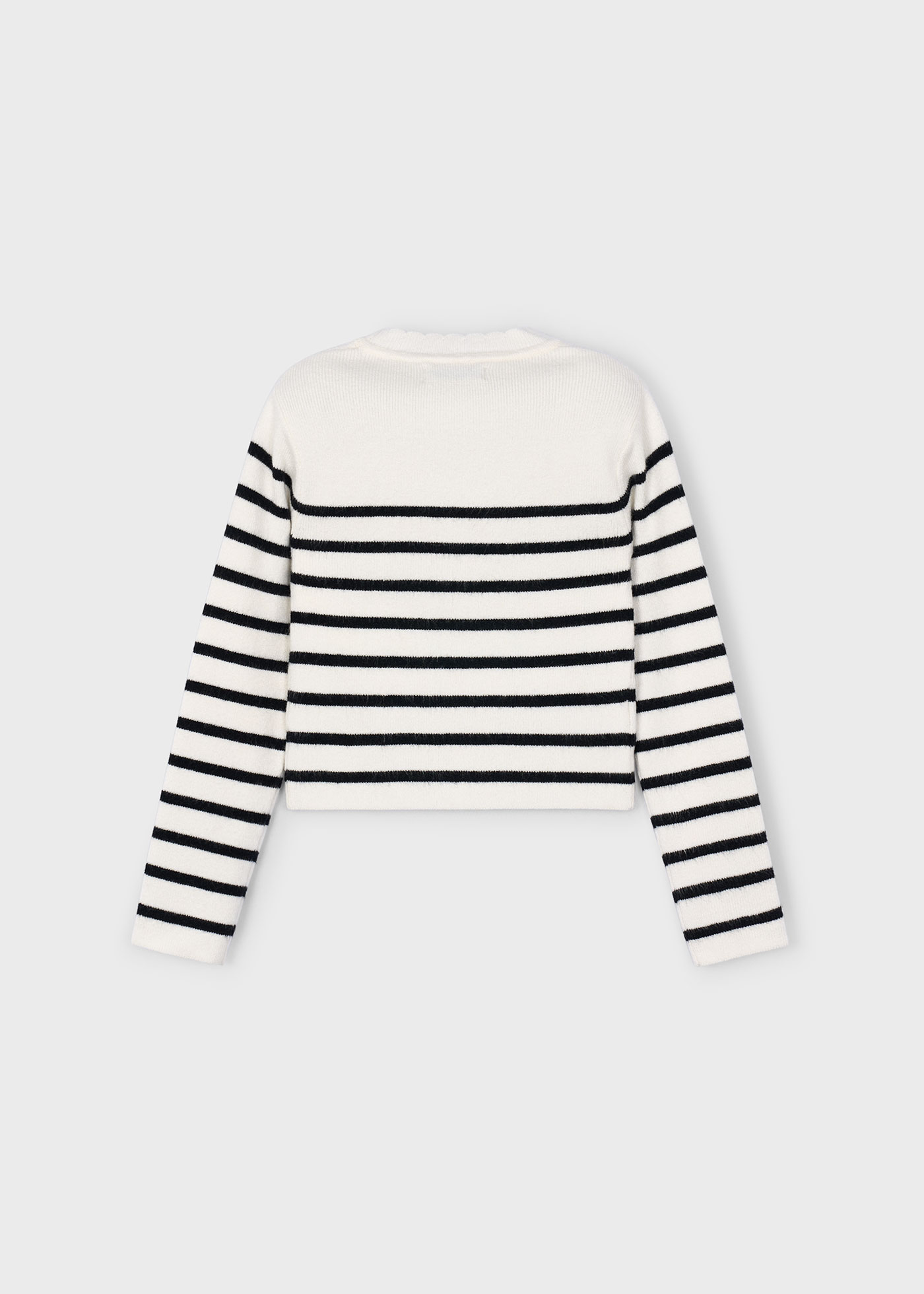 Jersey tricot rayas niña