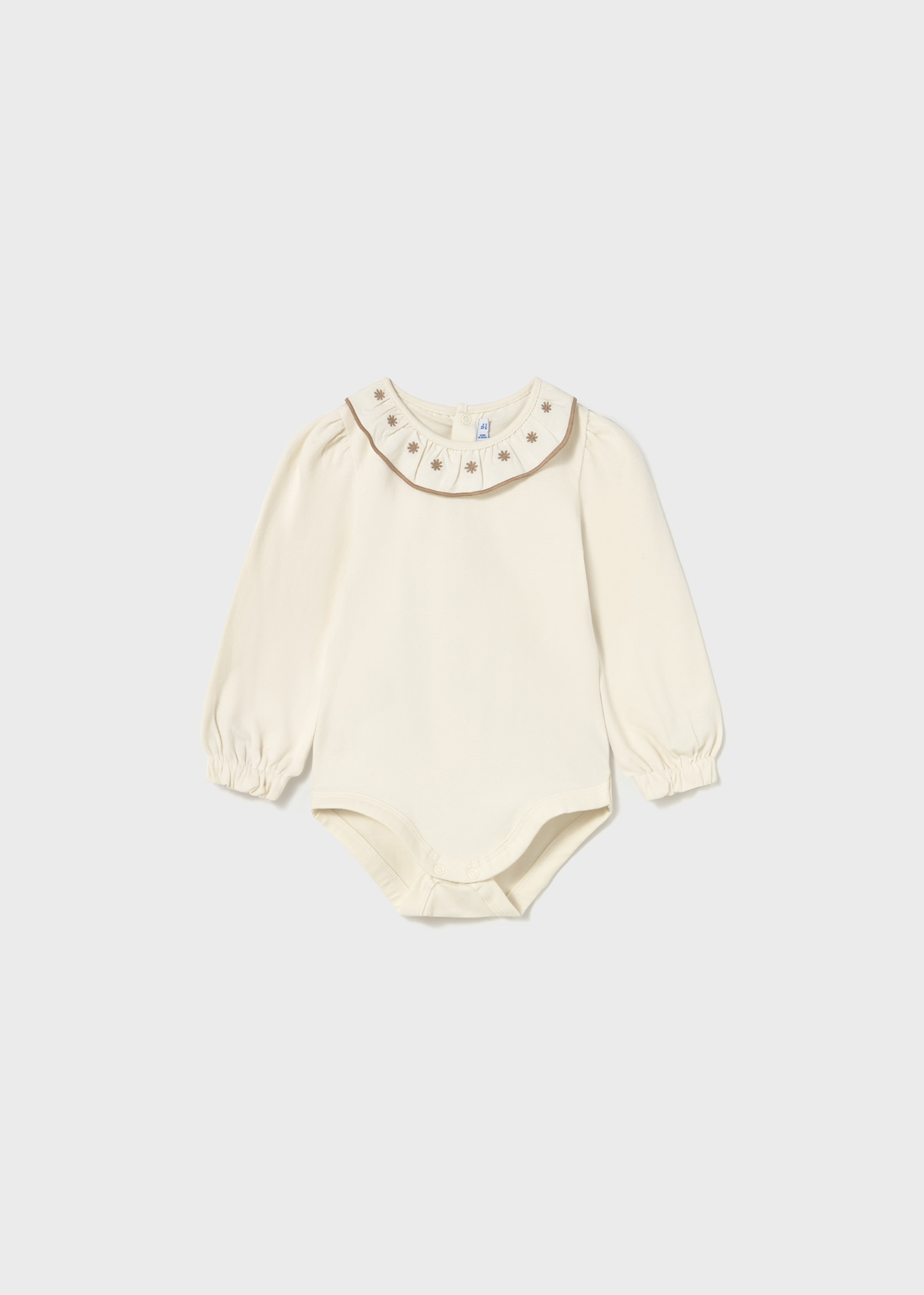 Body cuello bordado bebé