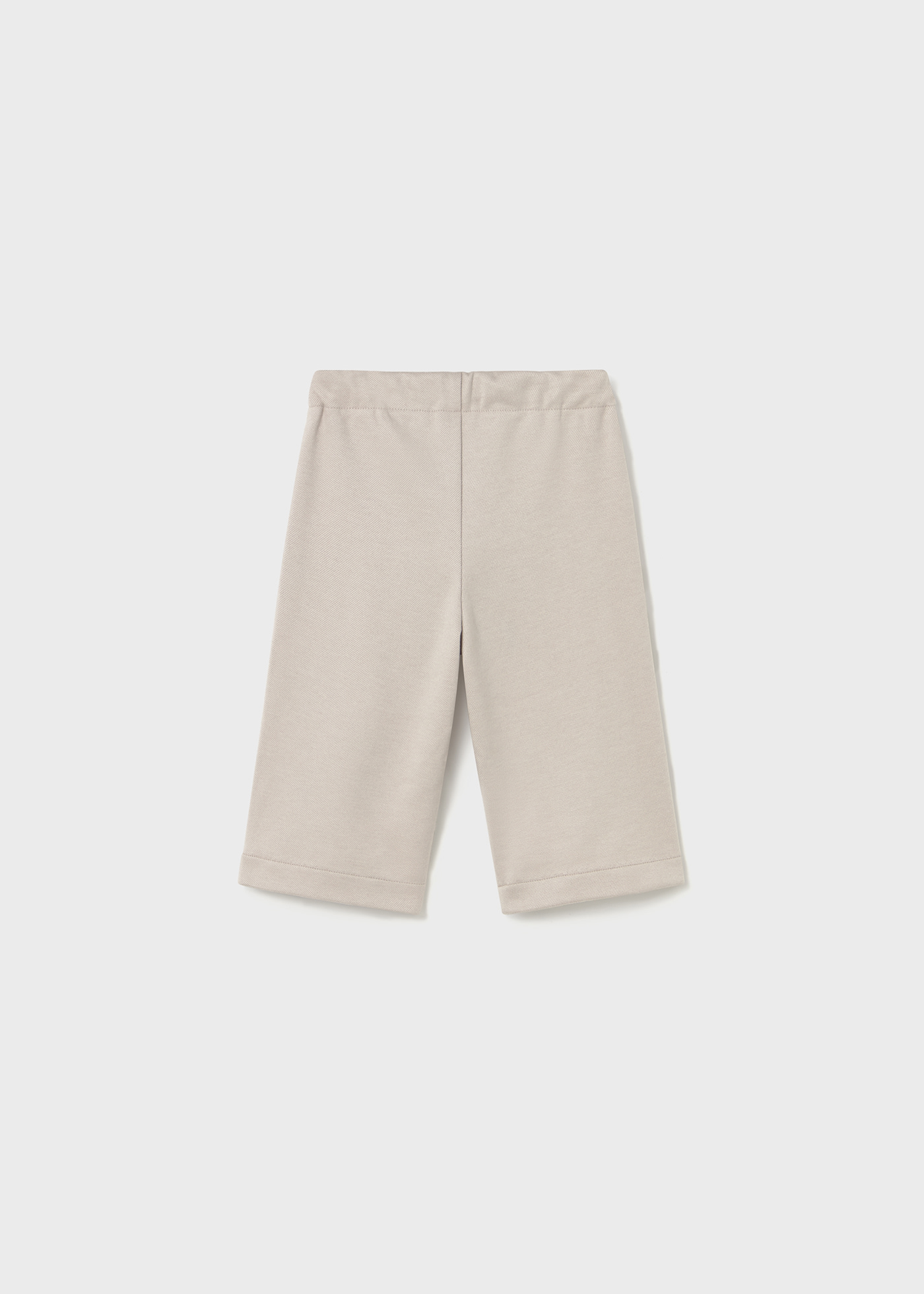 Baby twill knitted trousers