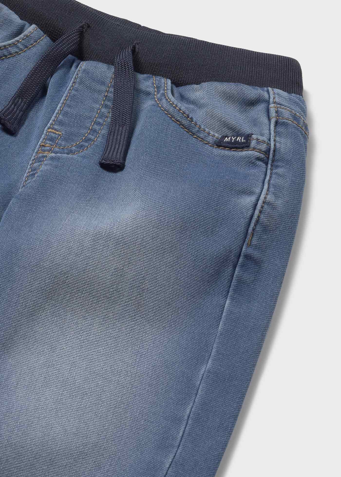 Pantalón de mezclilla jogger bebé