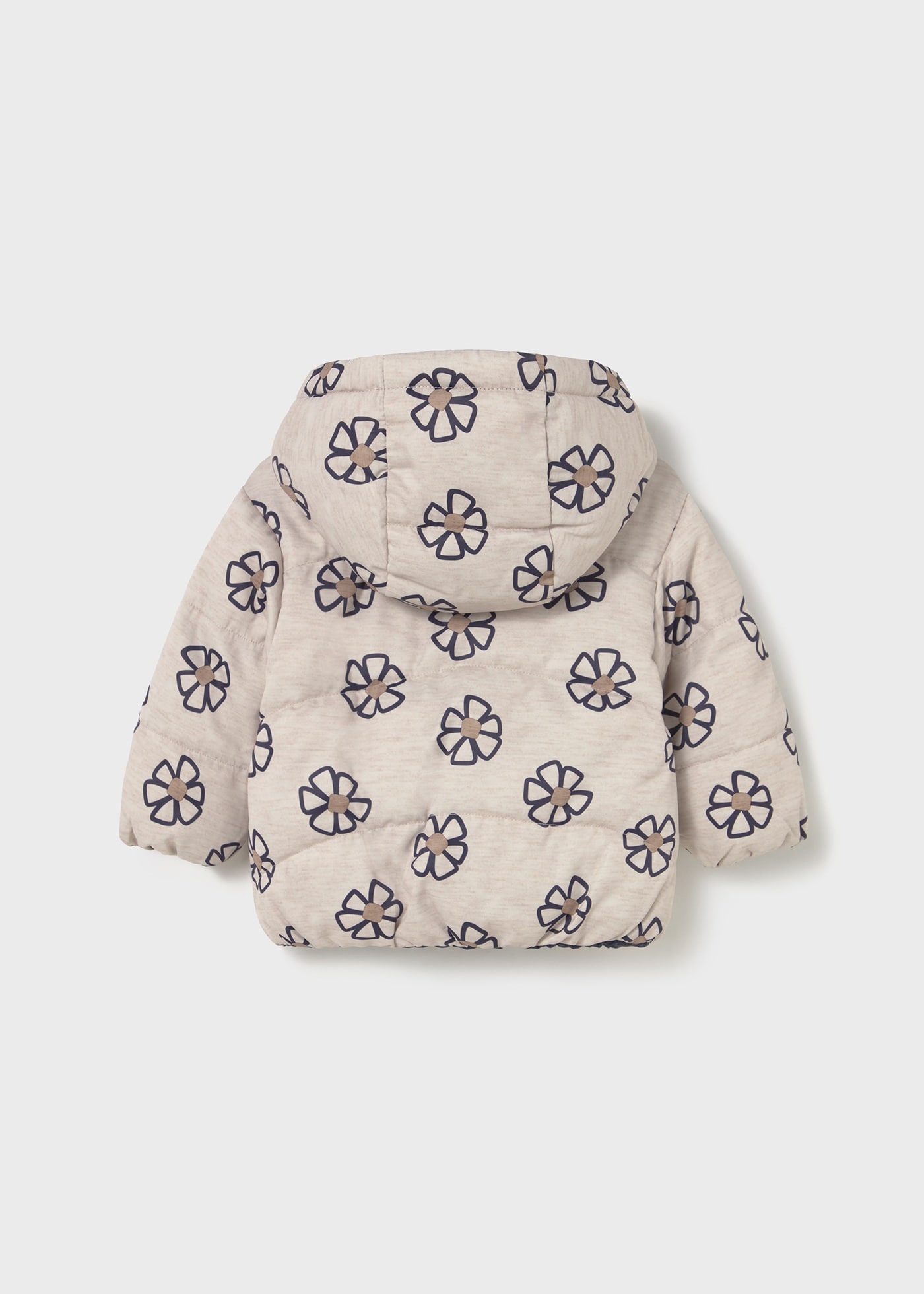 Baby reversible printed coat