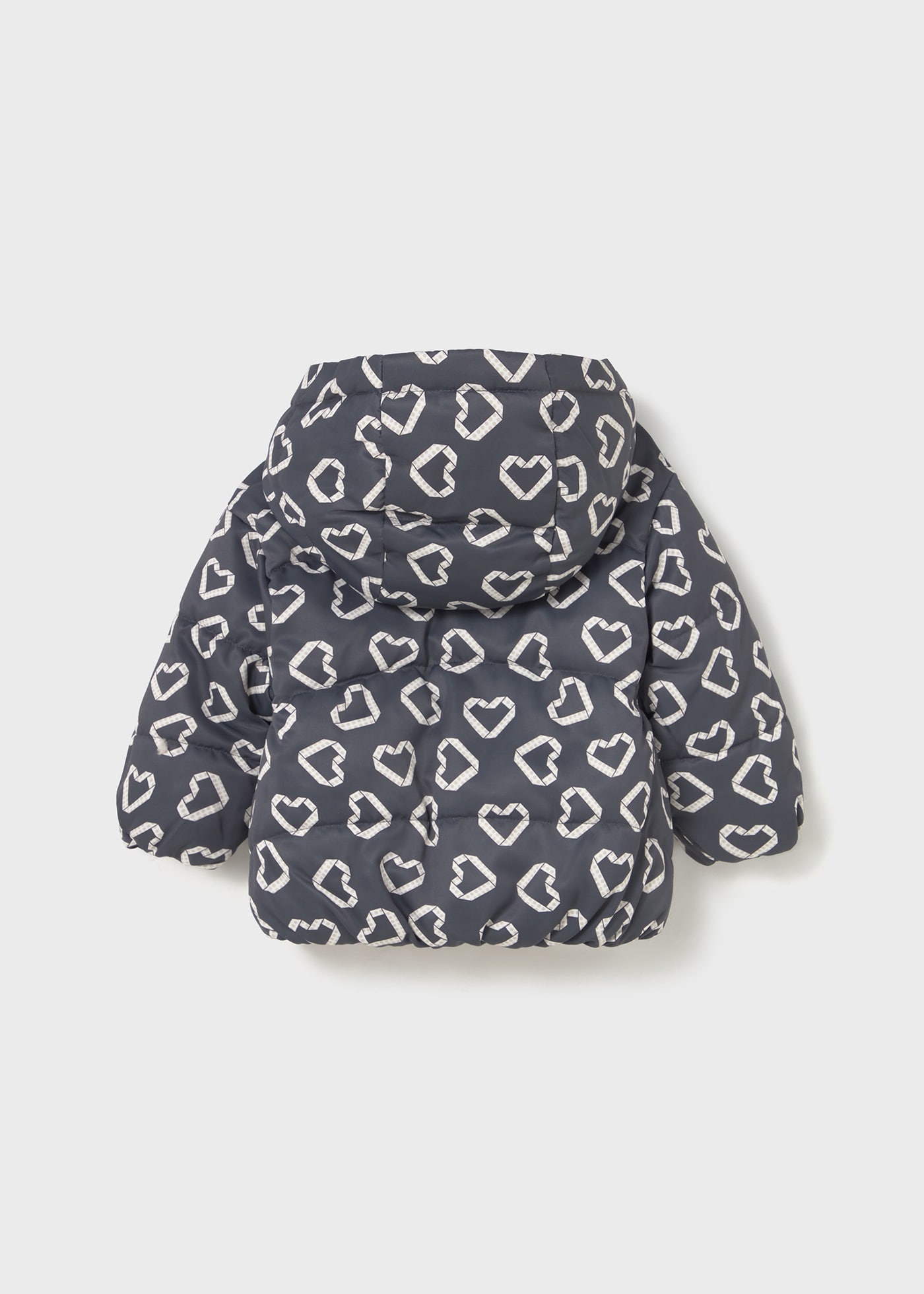 Kurtka dwustronna ze wzorem dla niemowlęcia Kurtka dwustronna ze wzorem dla niemowlęcia