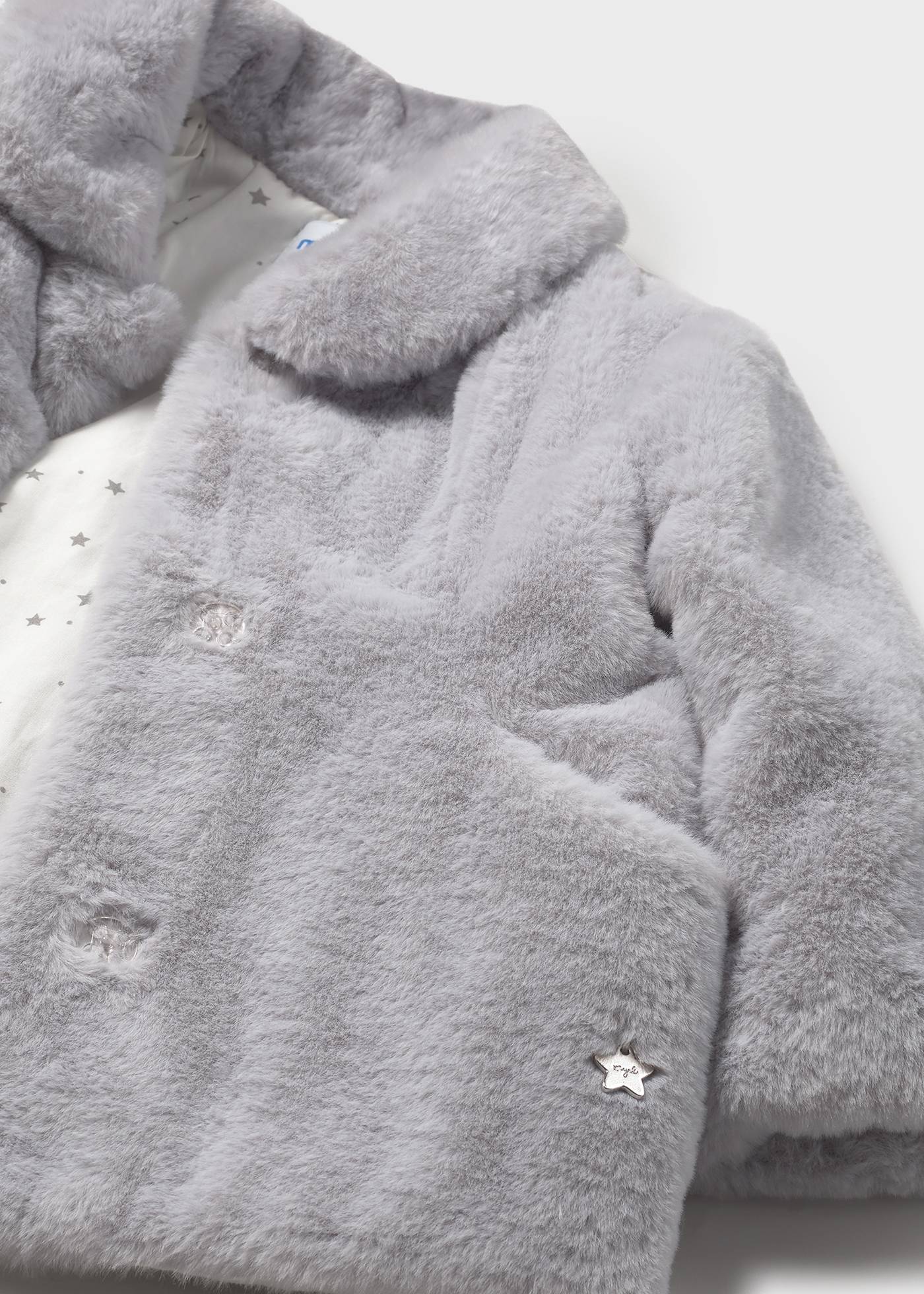 Baby fur coat