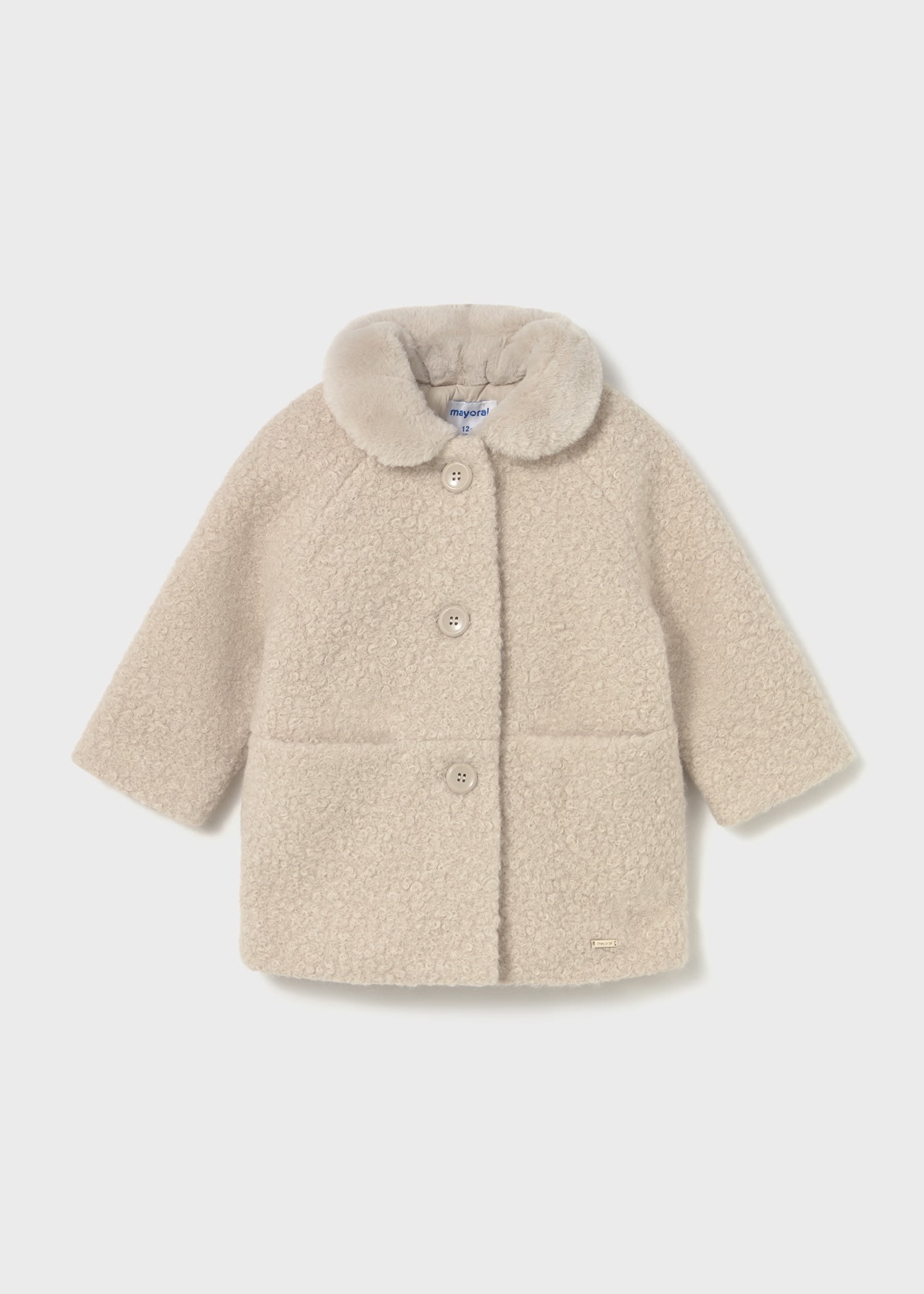 Manteau imitation mouton bébé