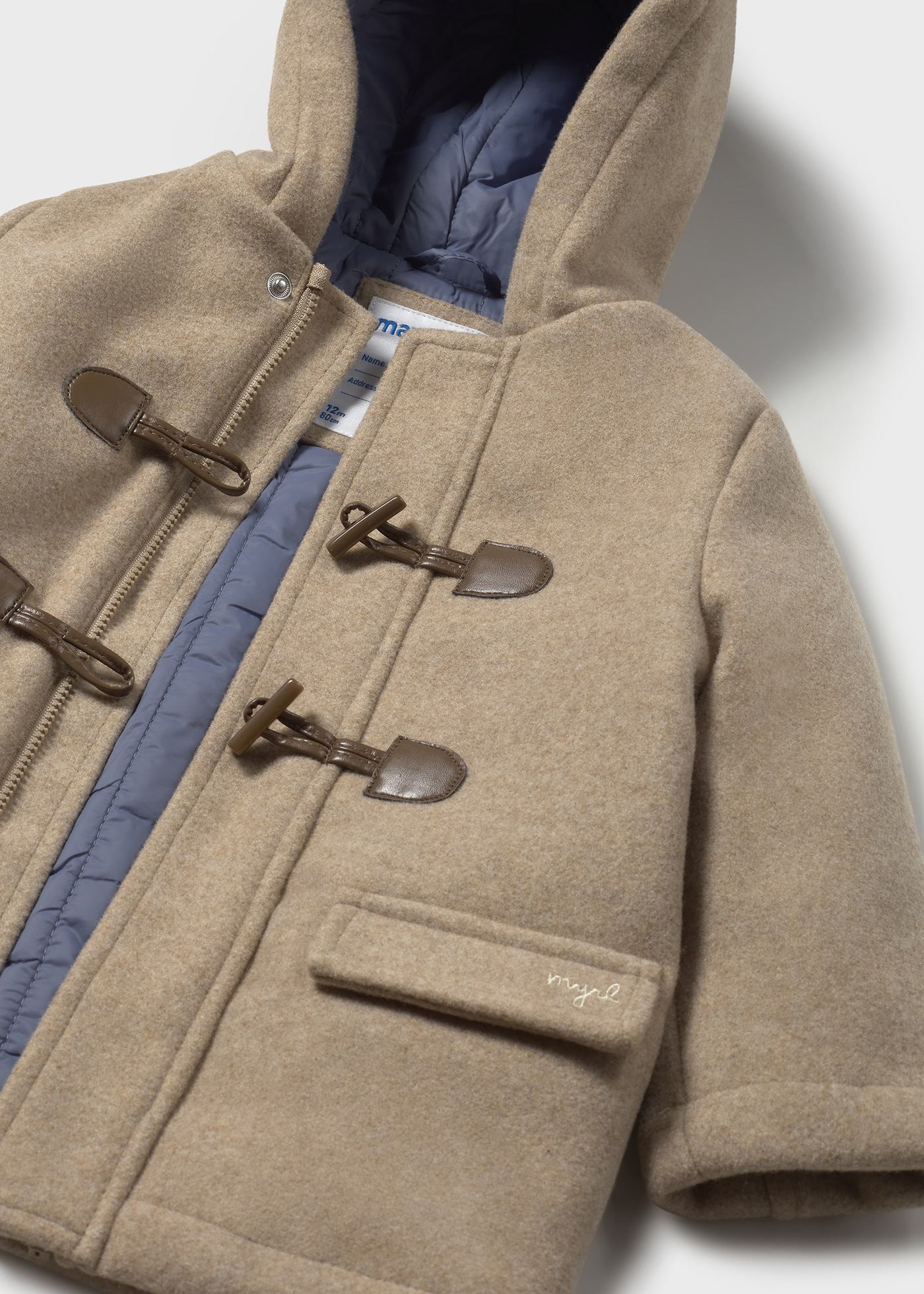 Baby duffel coat