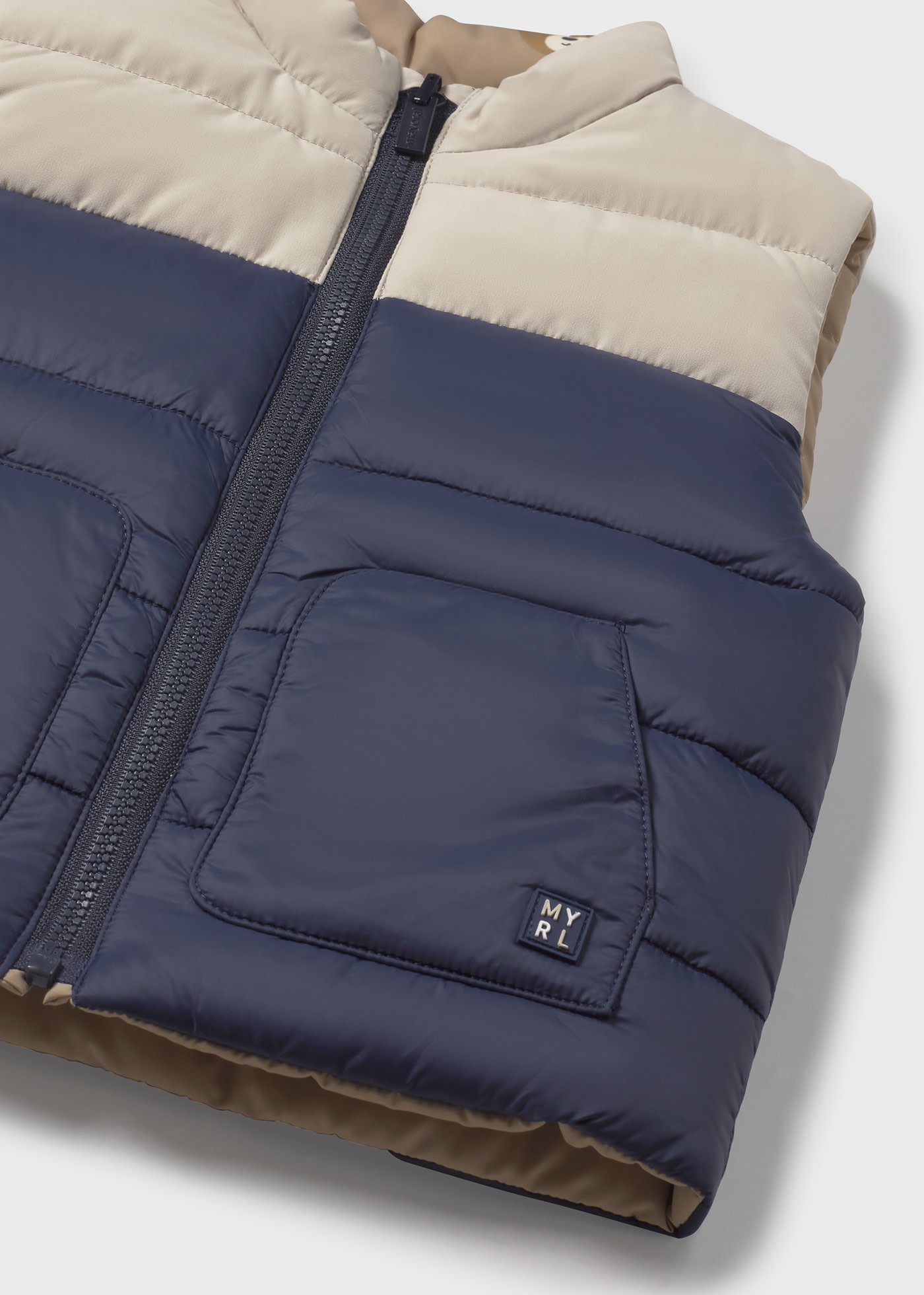 Baby reversible gilet