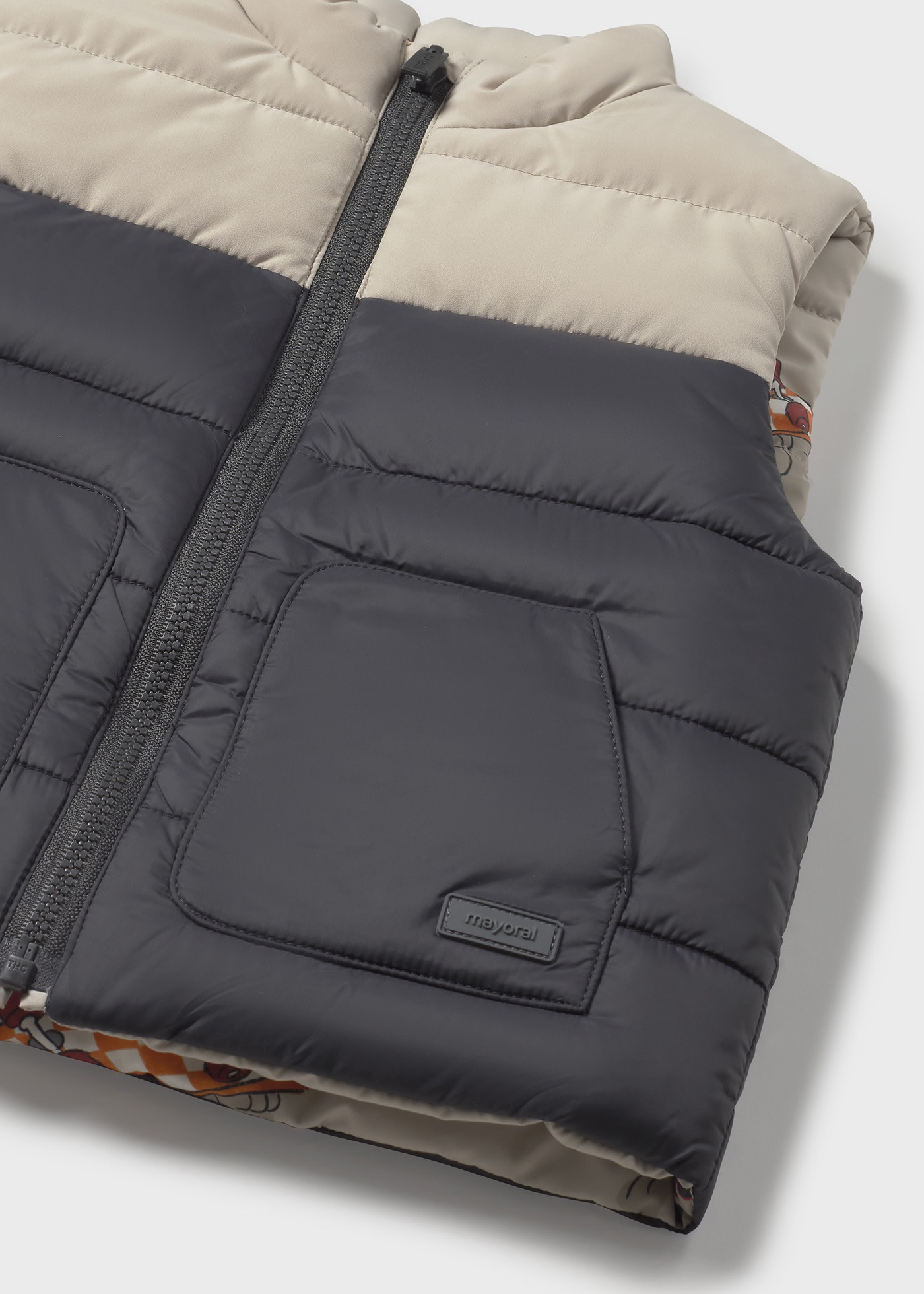 Chaleco reversible bebé