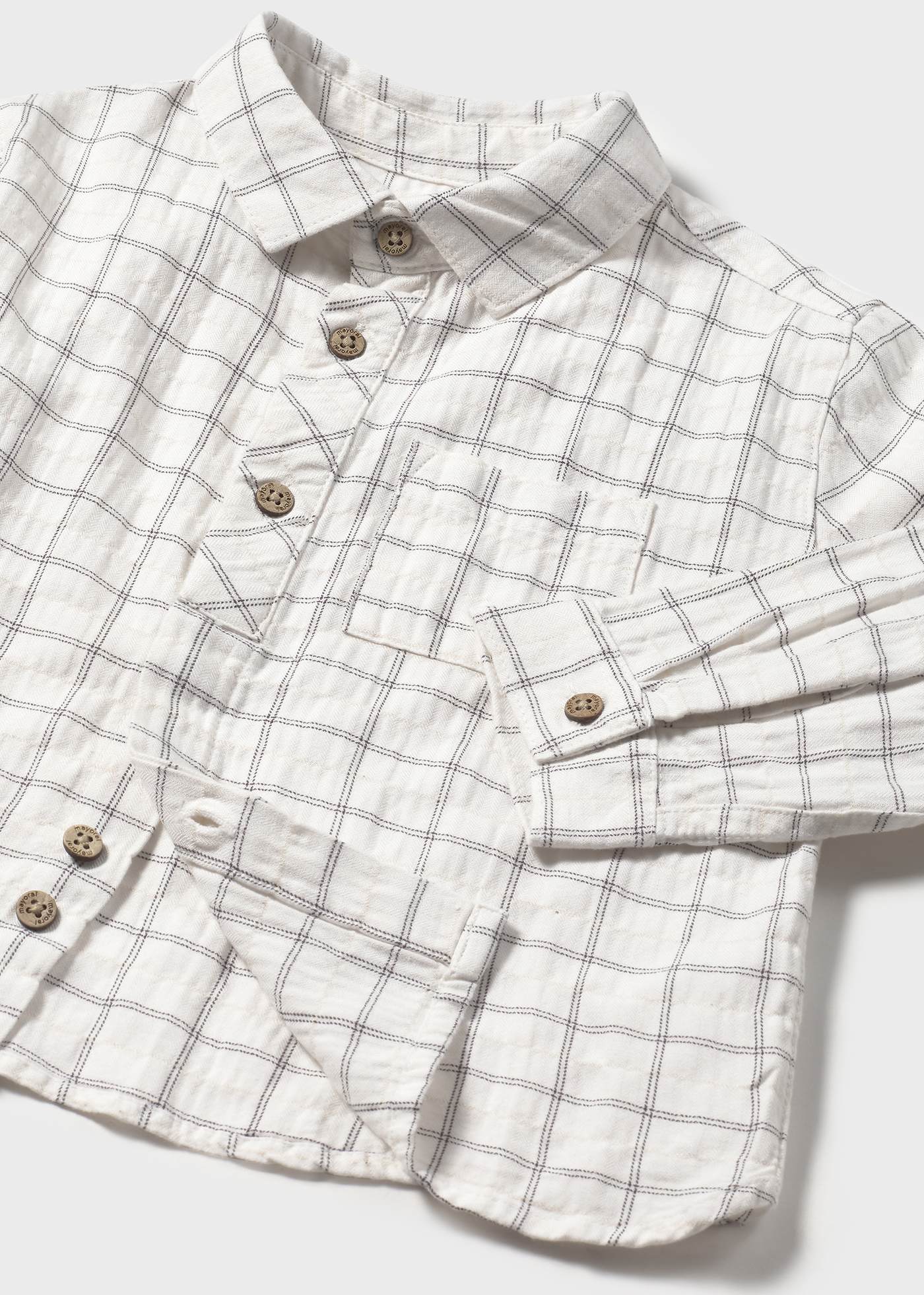 Camisa cuadros bebé