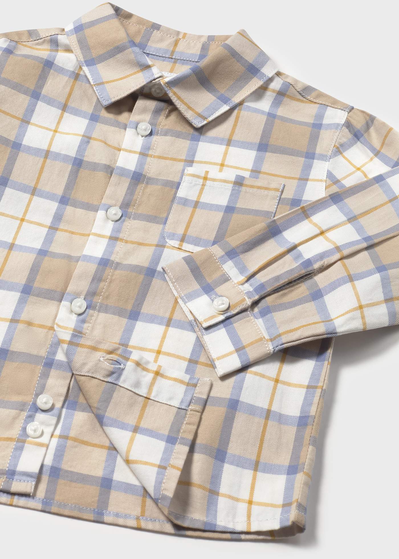 Babys check shirt