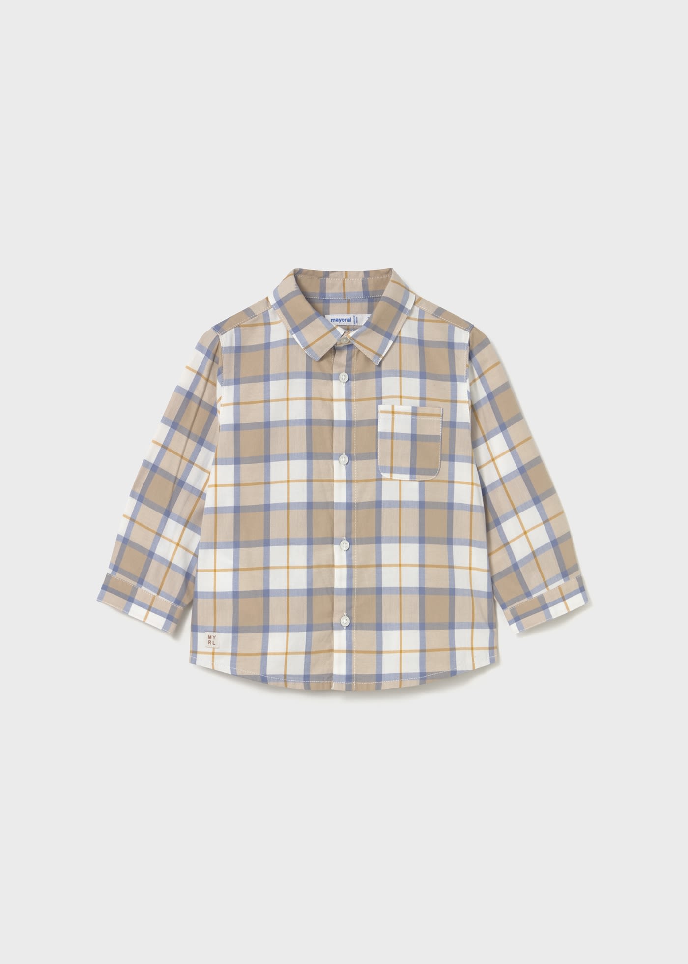 Camisa cuadros bebé