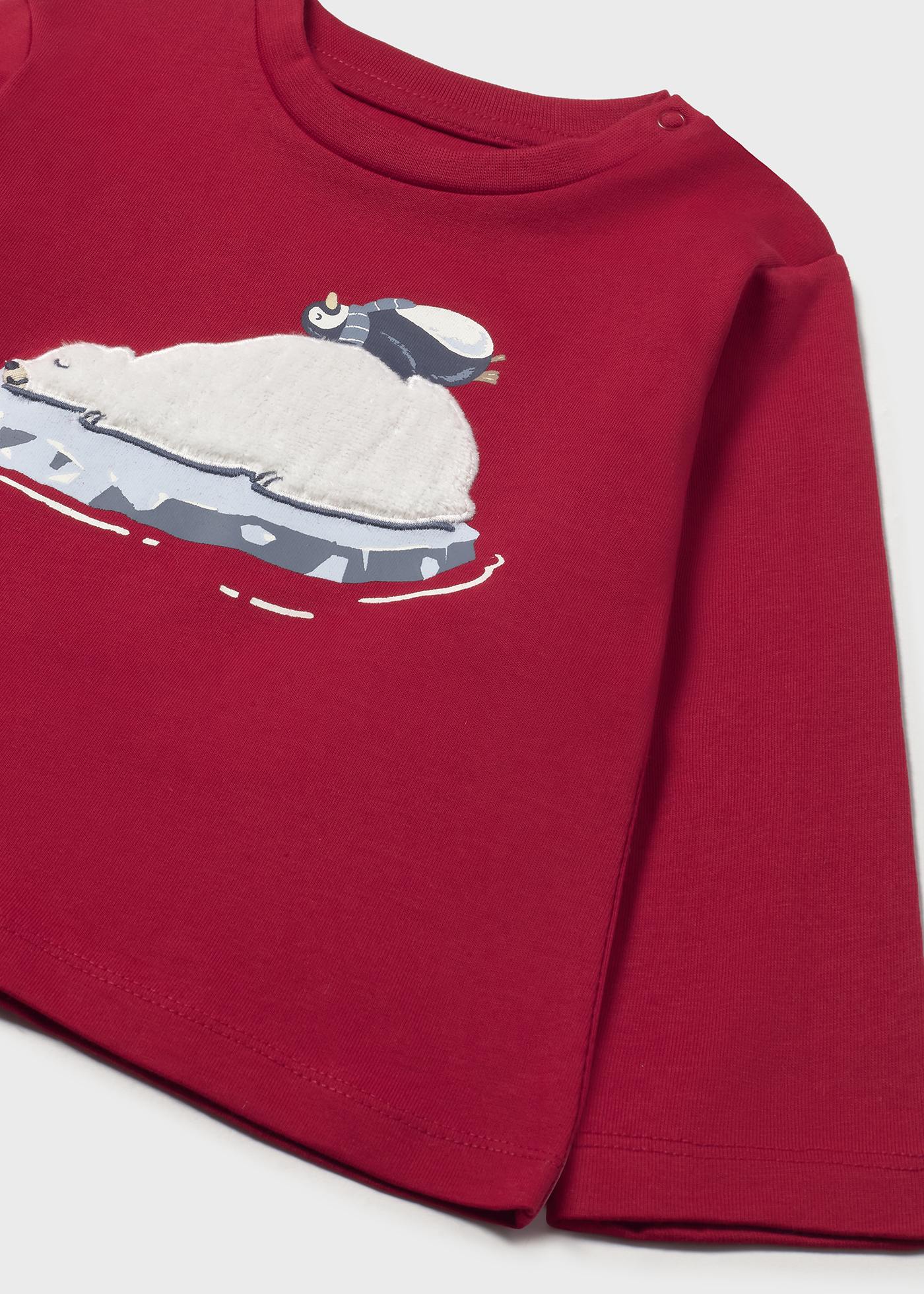 Baby appliqué shirt