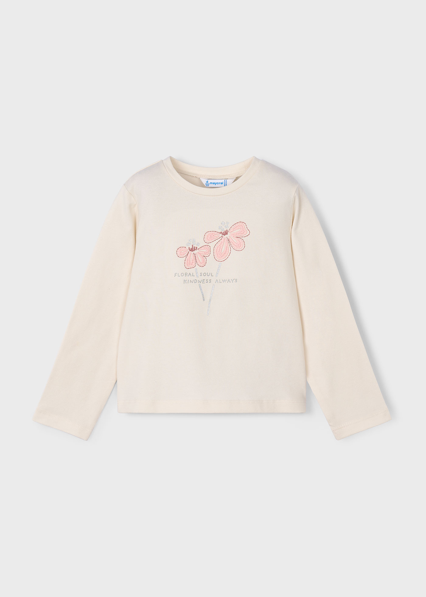 Girl Basic Flower T-Shirt