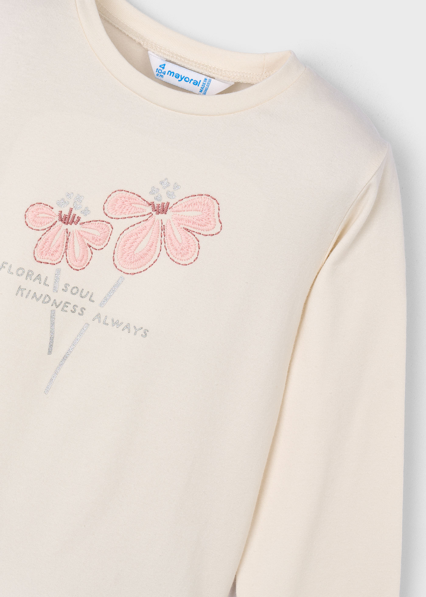 Girl Basic Flower T-Shirt