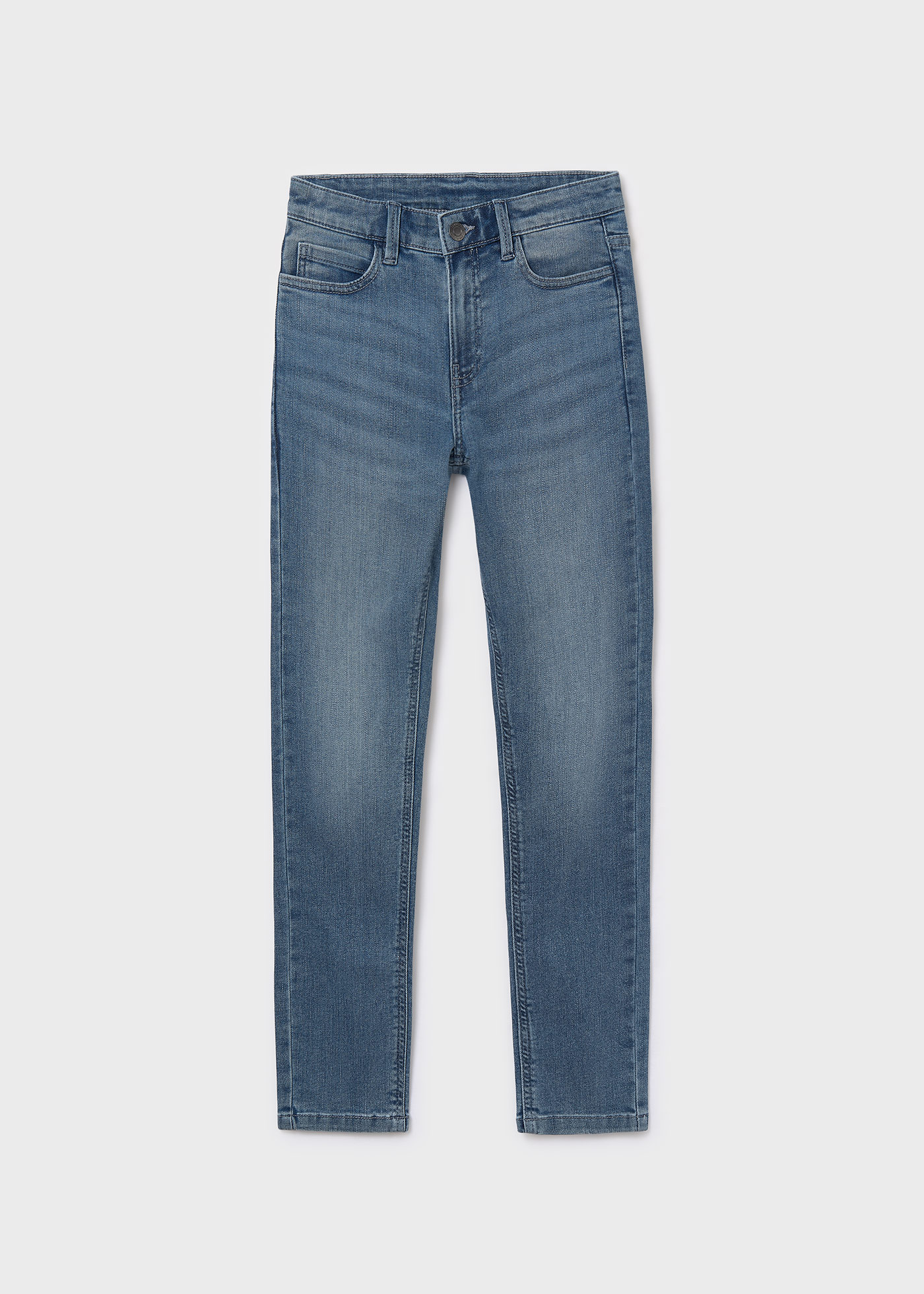 Pantalón vaquero básico entallado unisex