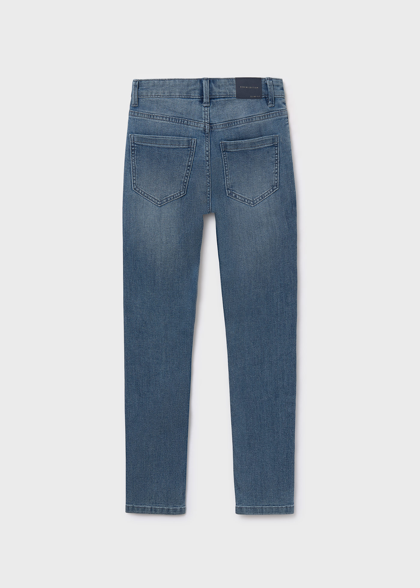 Unisex Basic Fitted Jeans