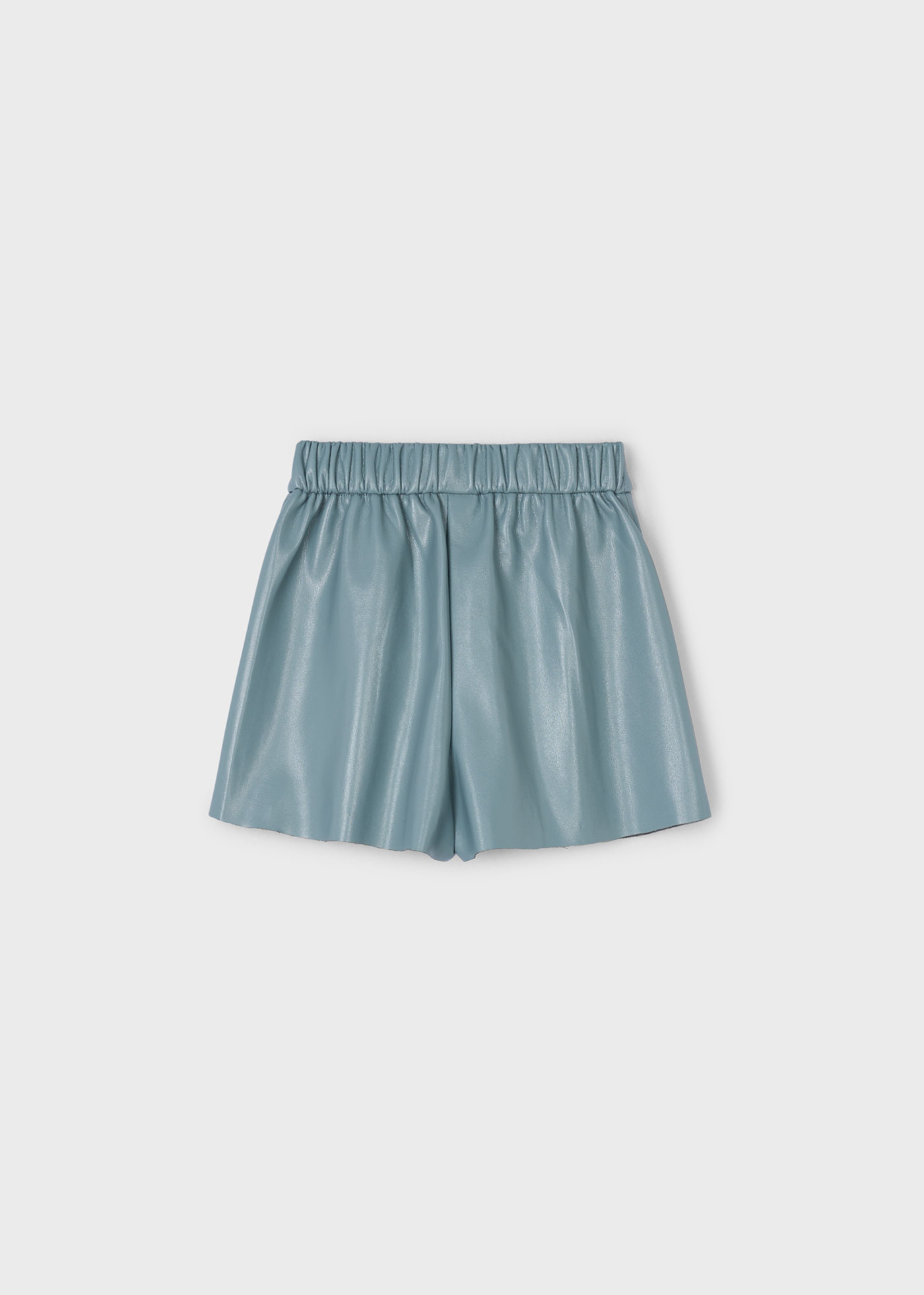 Girls leatherette shorts