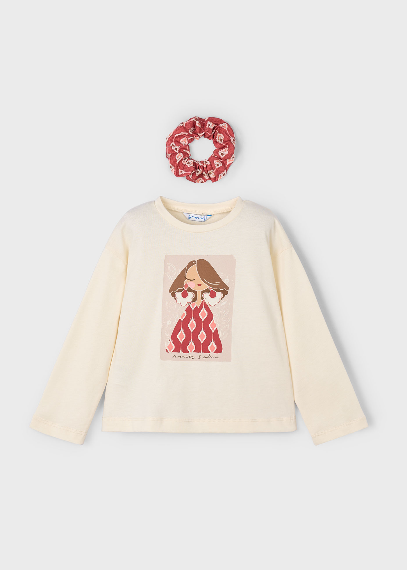 Camisola com fita menina