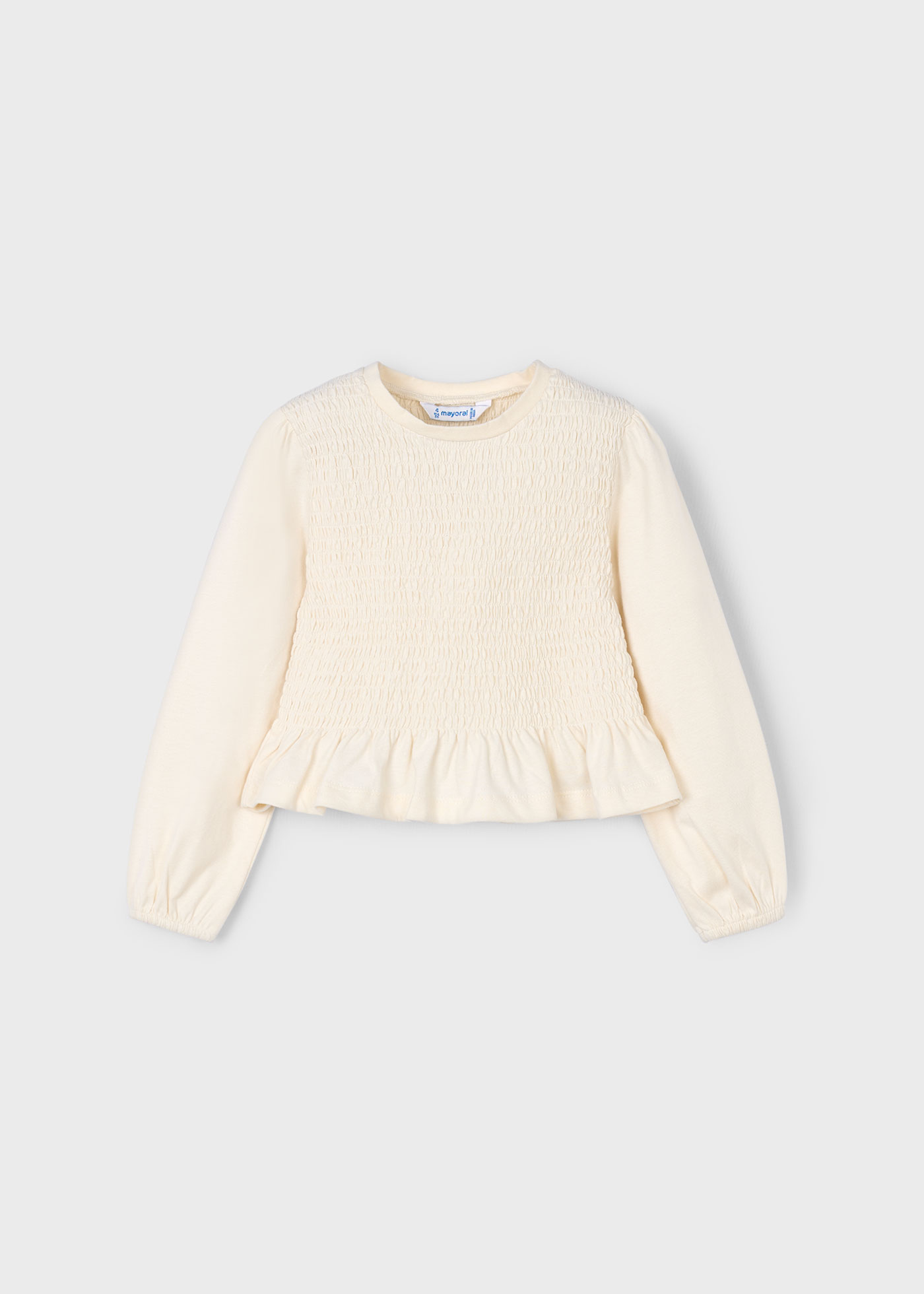 Camiseta nido de abeja niña