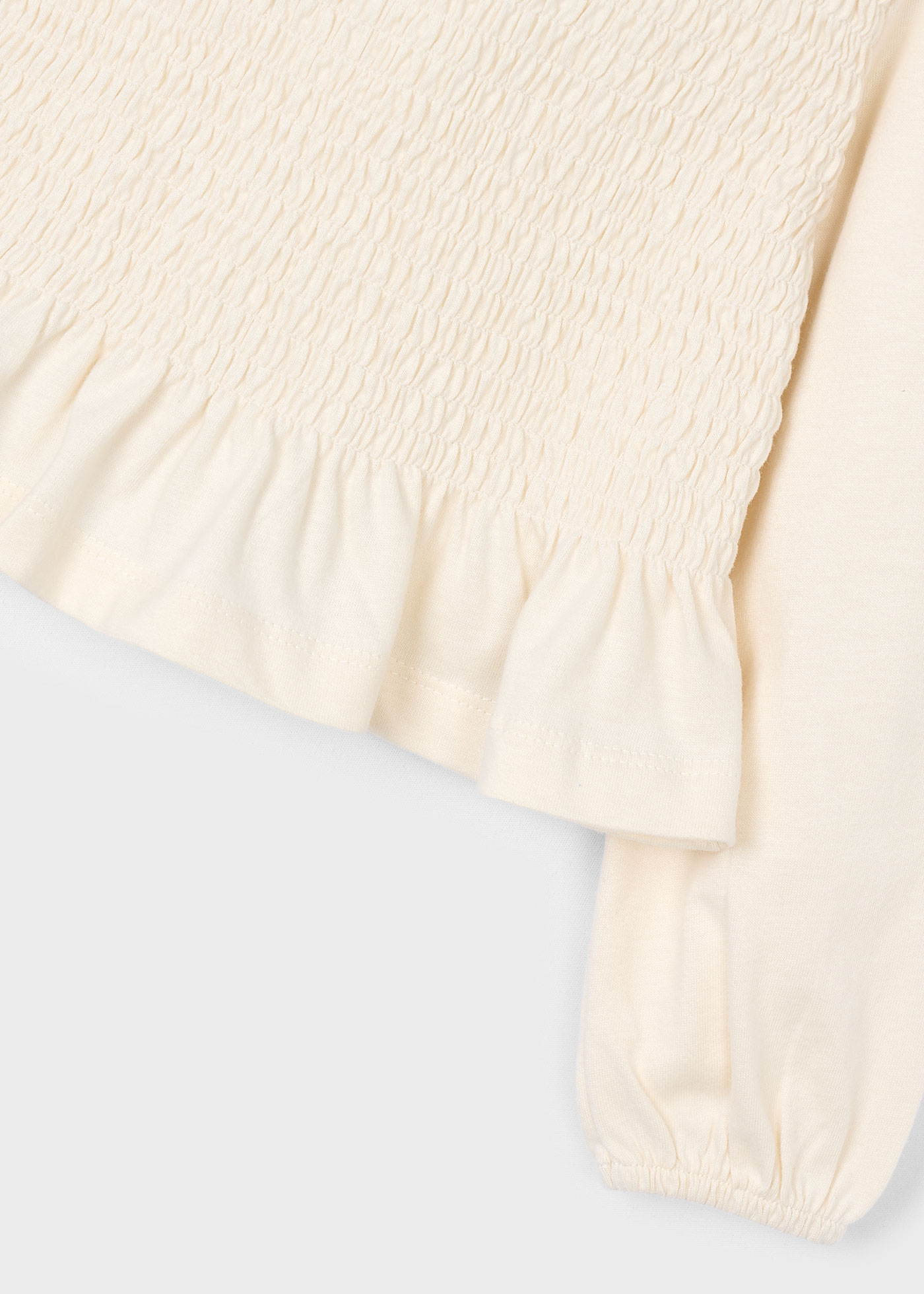 Camiseta nido de abeja niña