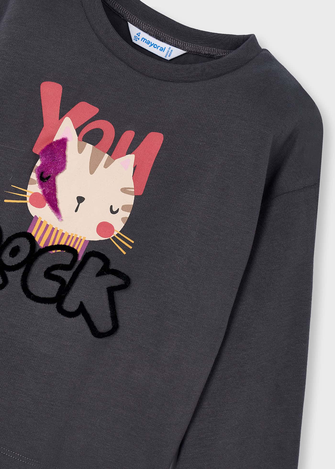 Maglietta serigrafia bambina