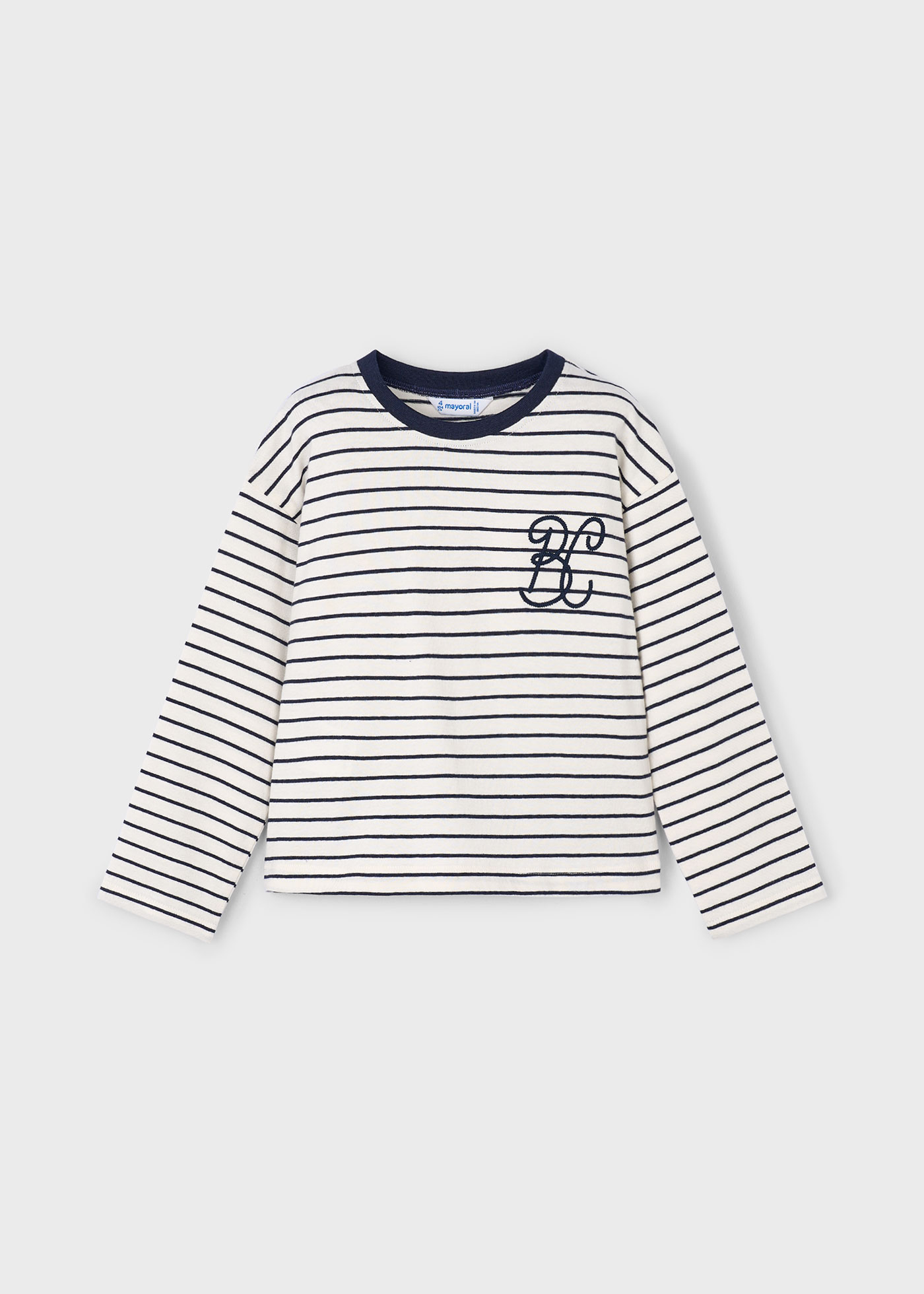 T-shirt rayé unisexe