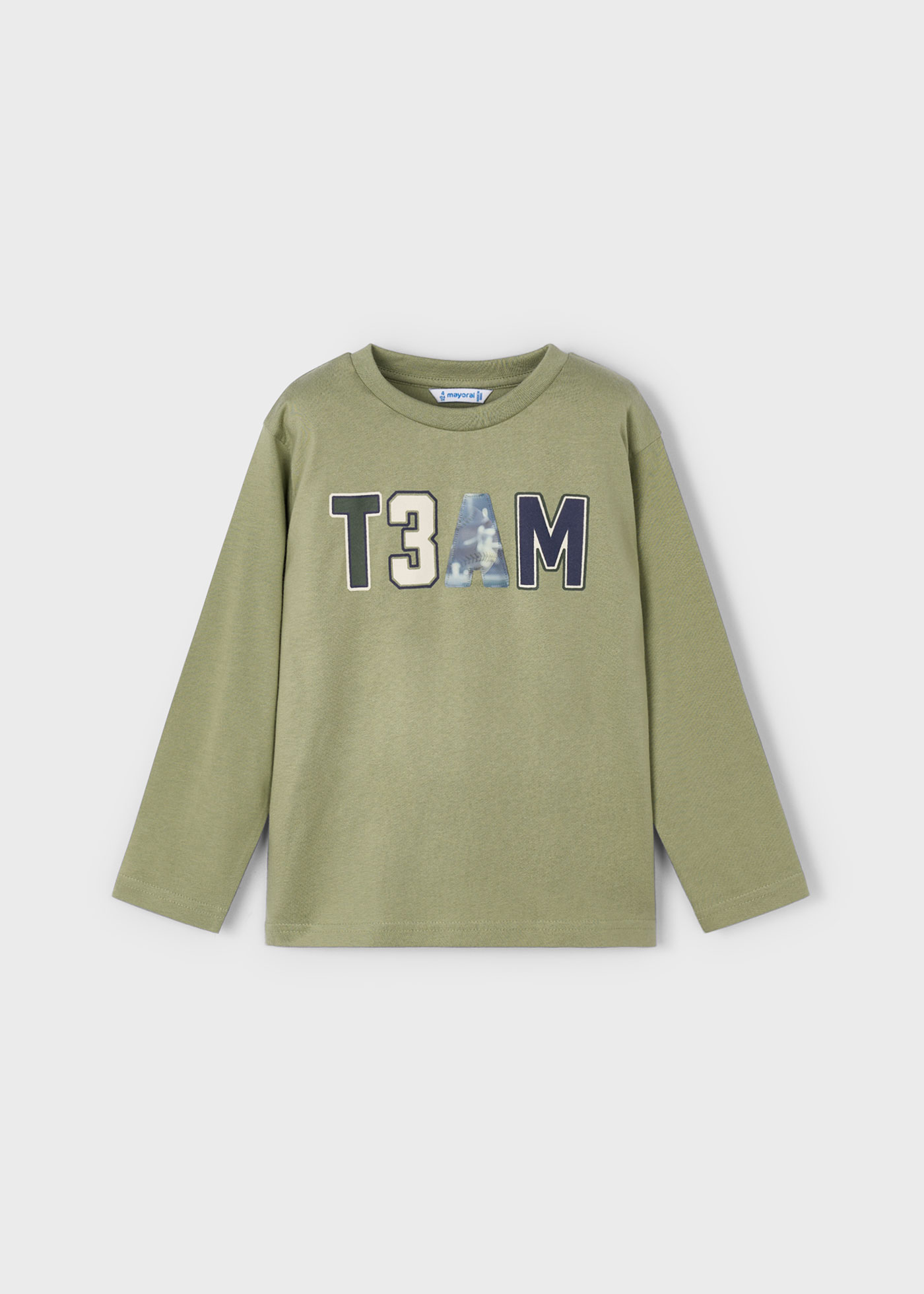 Camiseta letras lenticular niño