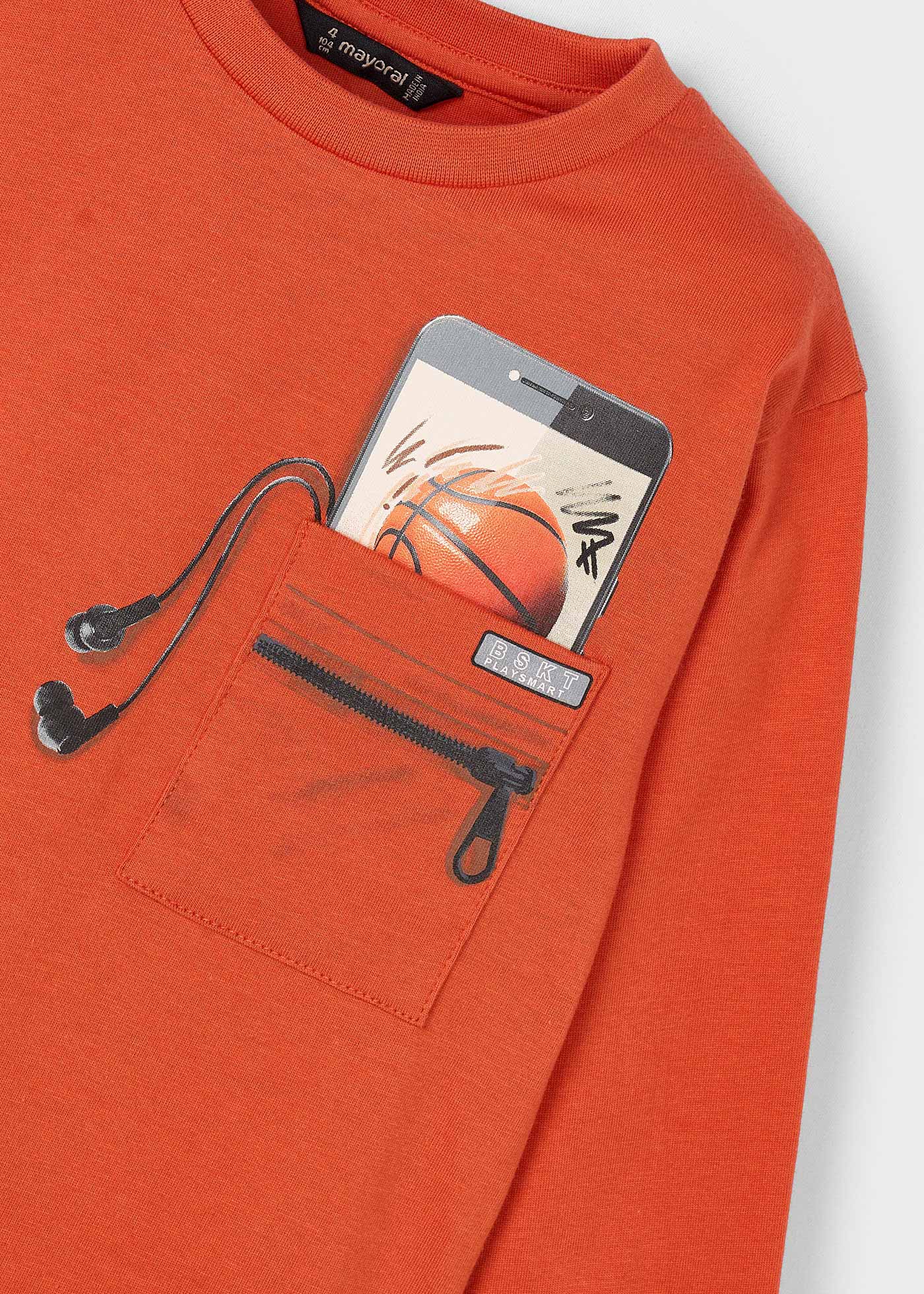 Boys screen printed T-shirt