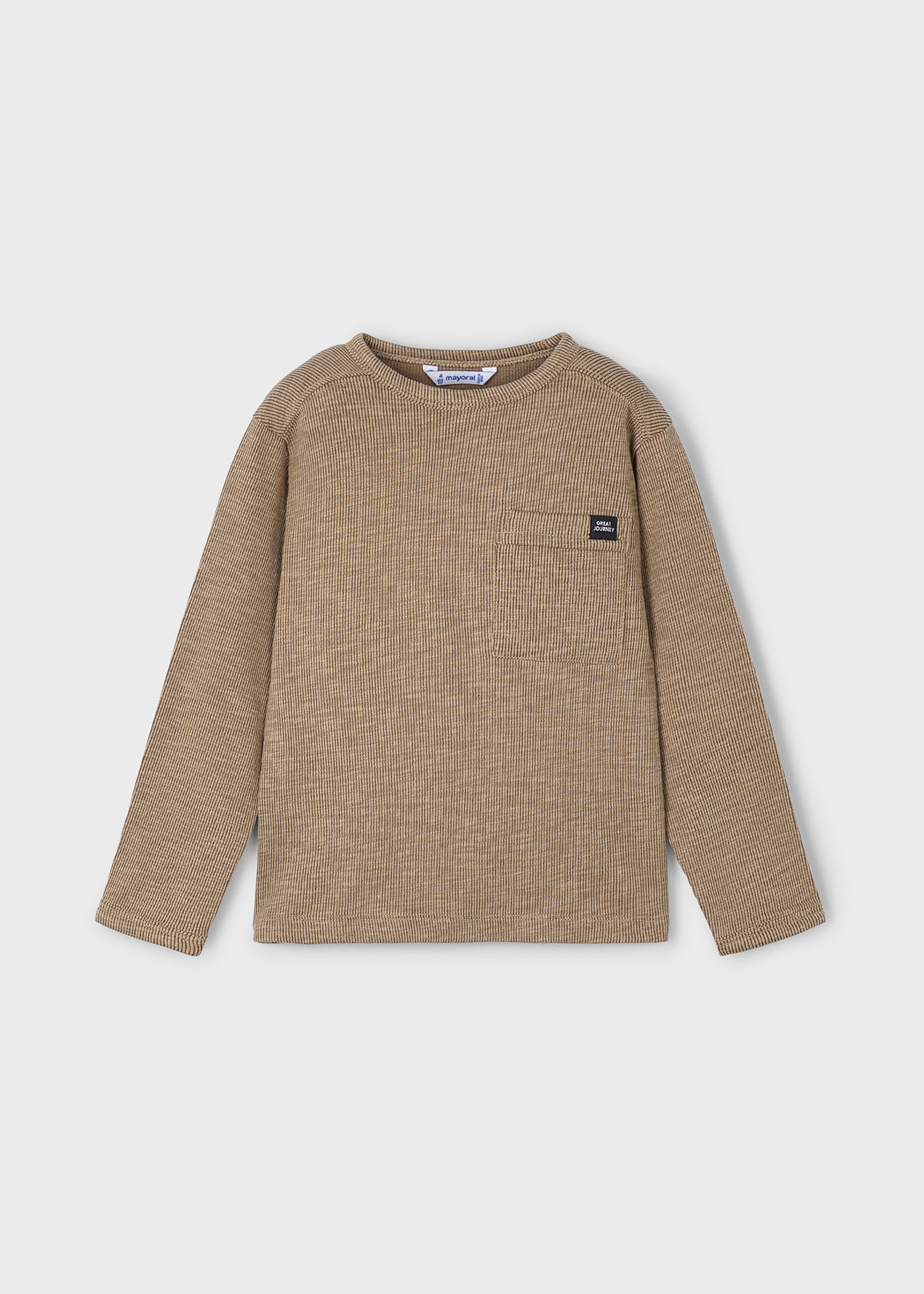 Boys plain long sleeved shirt
