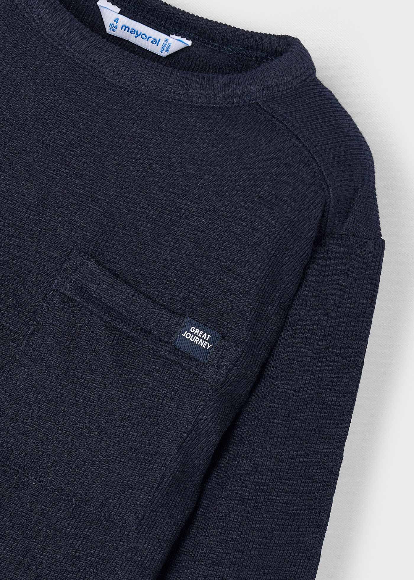Boys plain long sleeved shirt