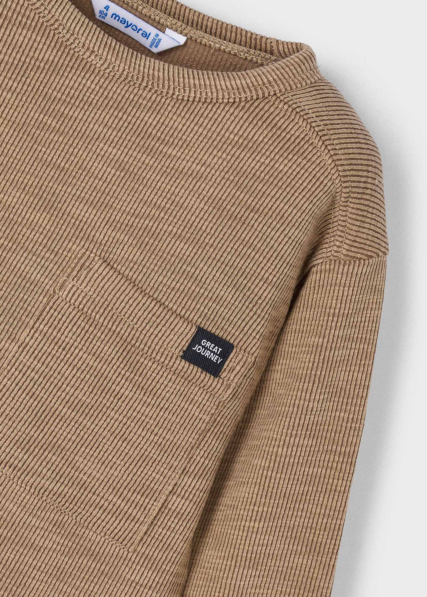 Boys plain long sleeved shirt