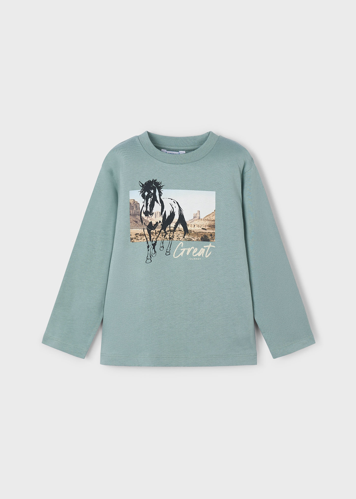 Boy Horse Print T-Shirt