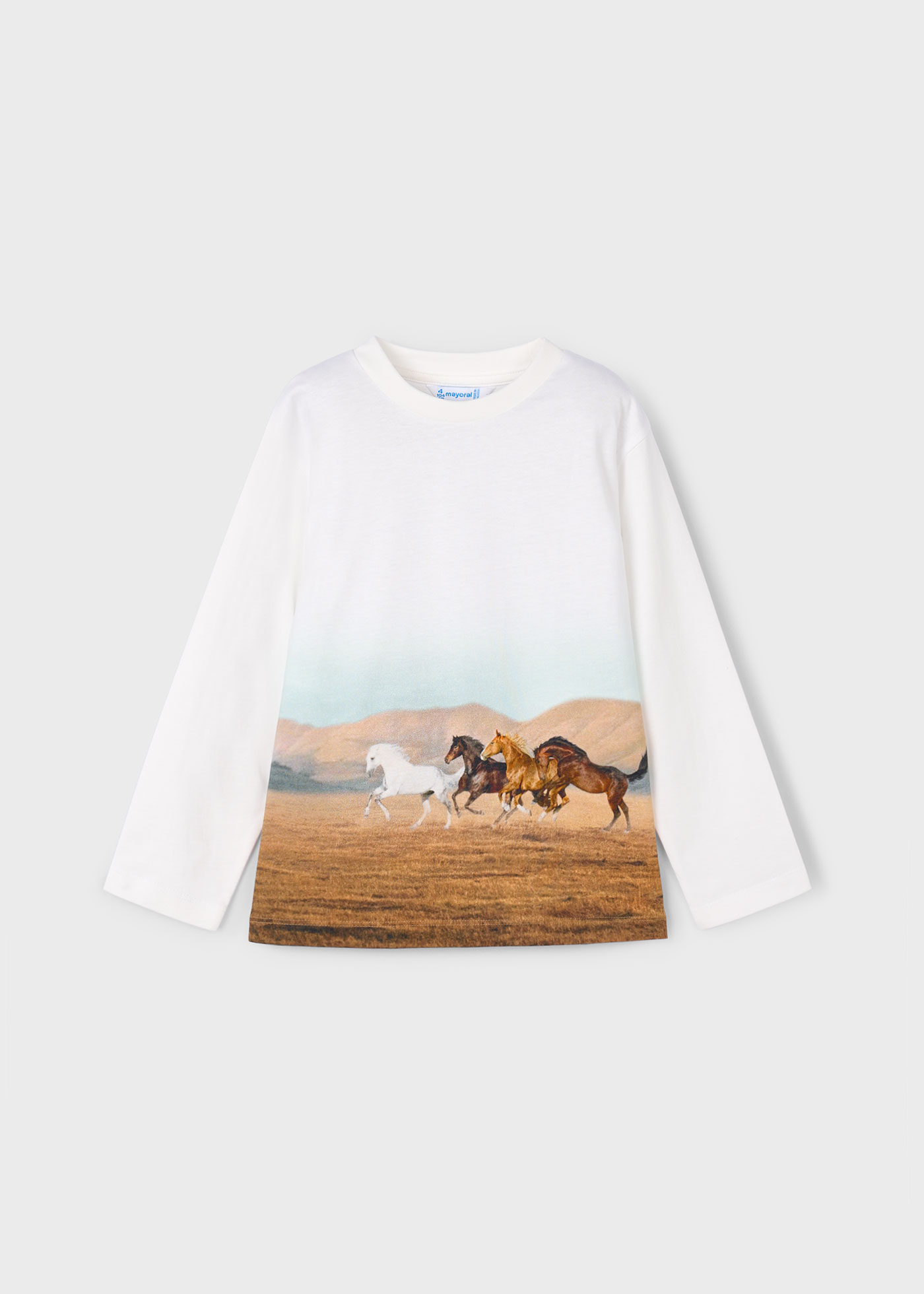 Boys scene print t-shirt