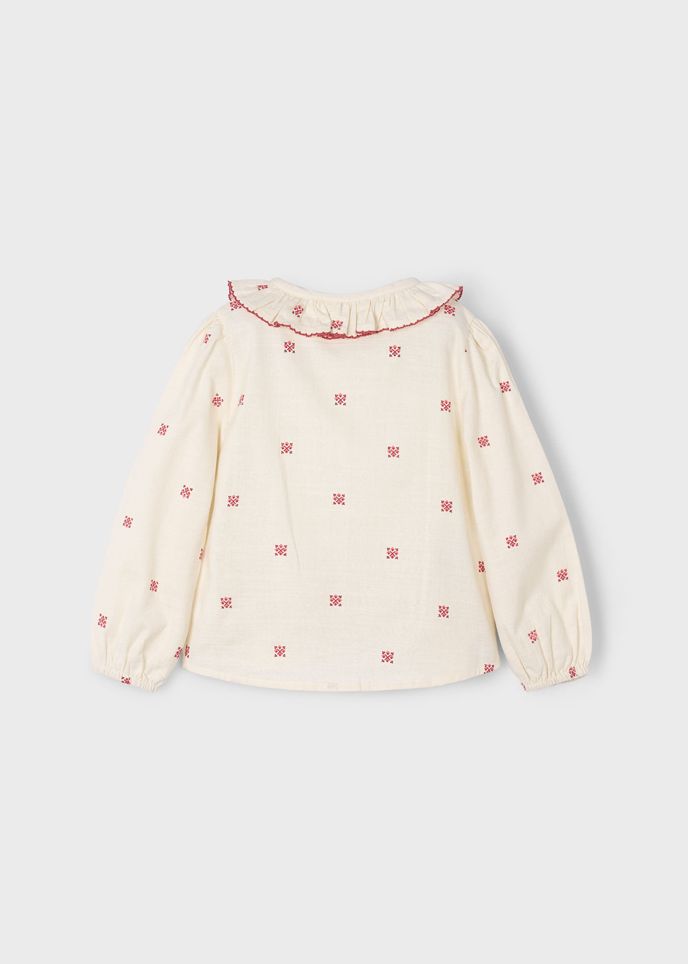Girls printed blouse