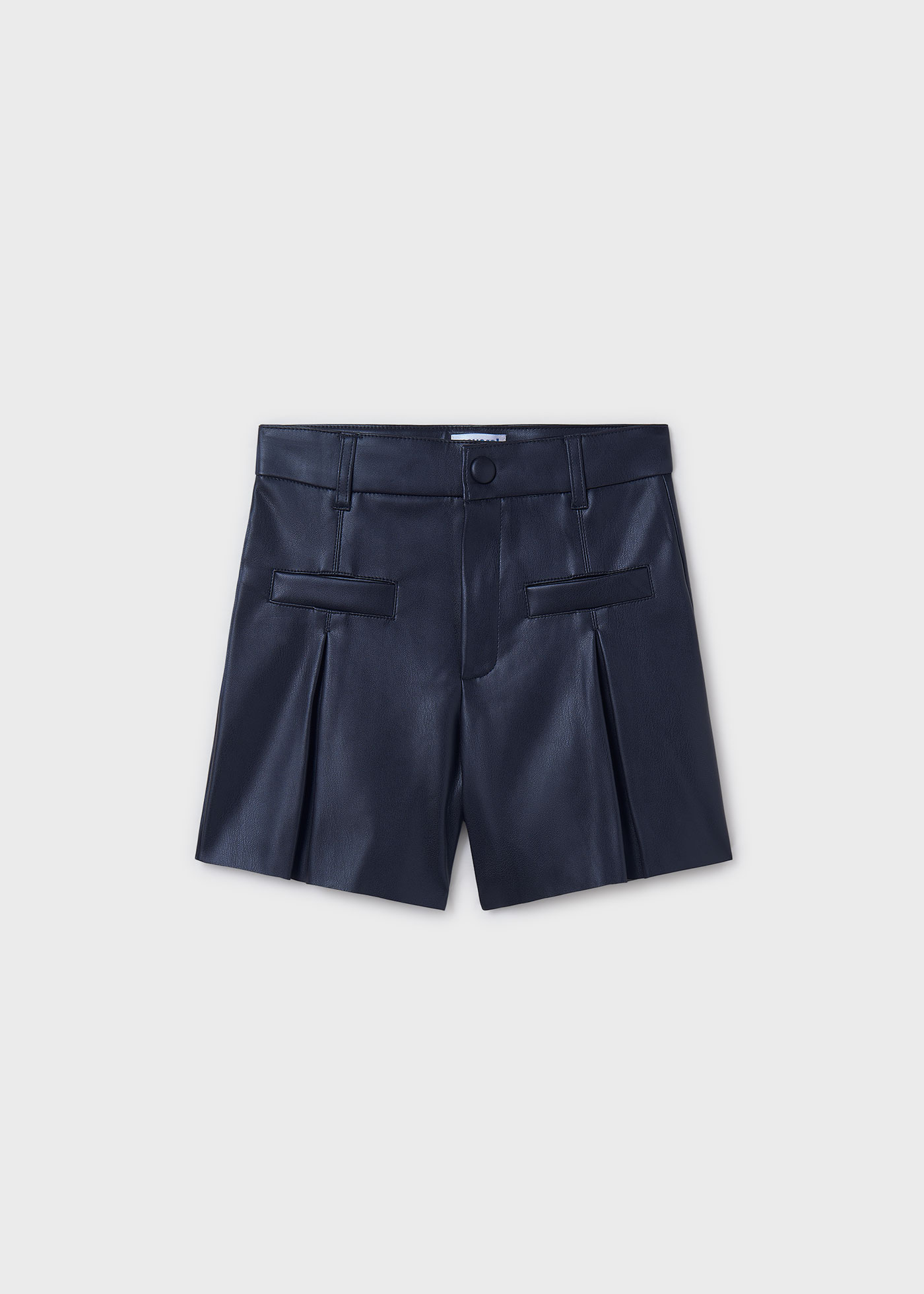 Girl Faux Leather Shorts