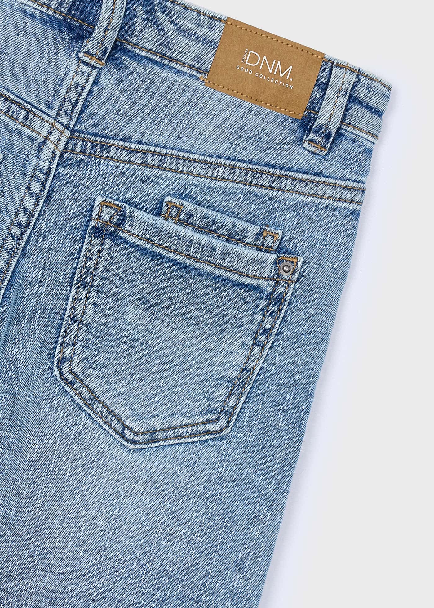 Boys wide denim trousers