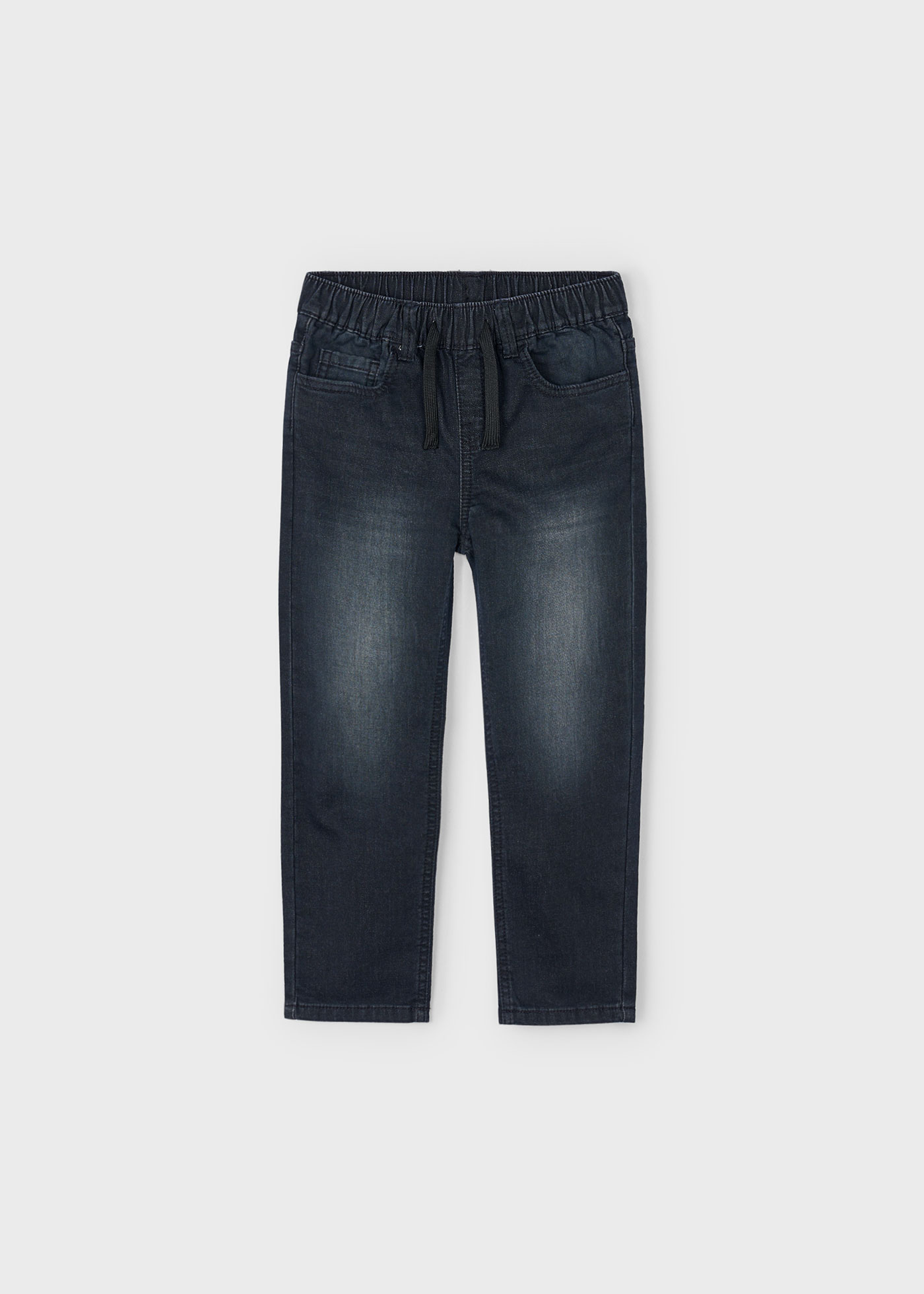 Boy Jogger Jeans With Drawstring Waist