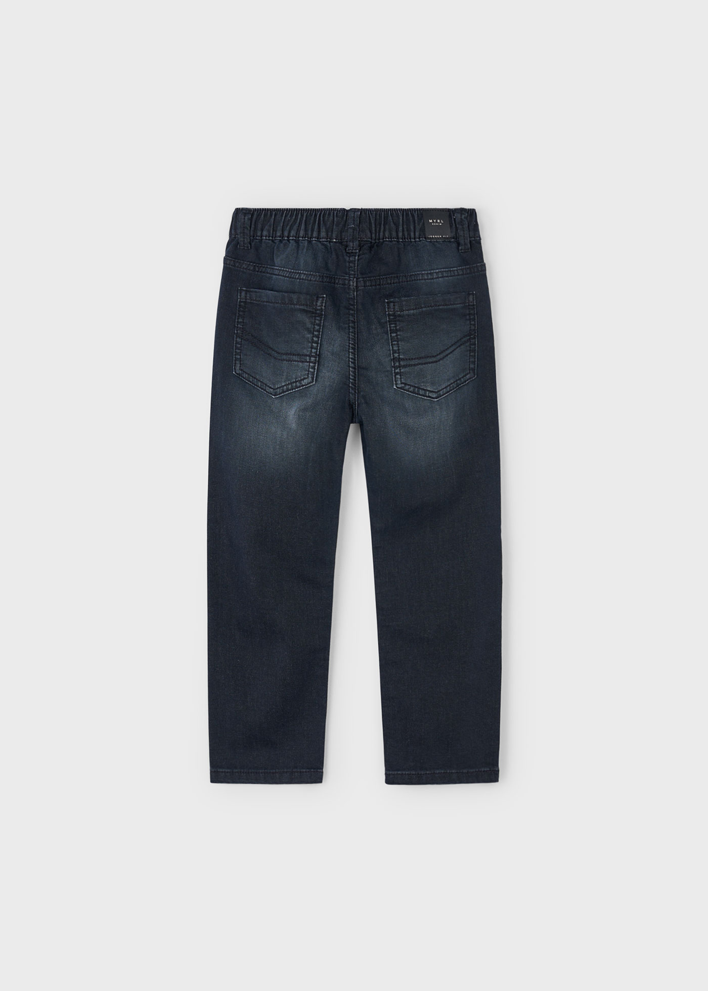 Boy Jogger Jeans With Drawstring Waist