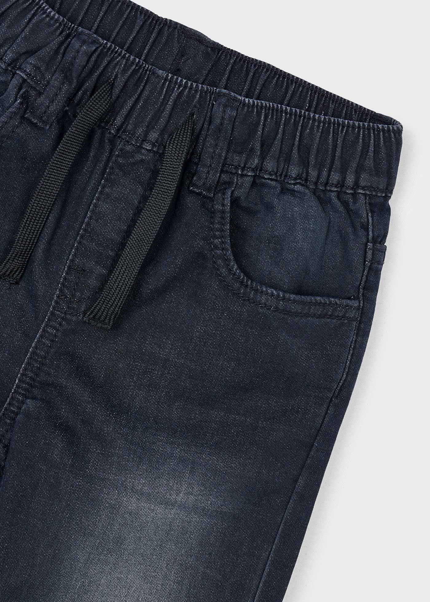Boy Jogger Jeans With Drawstring Waist