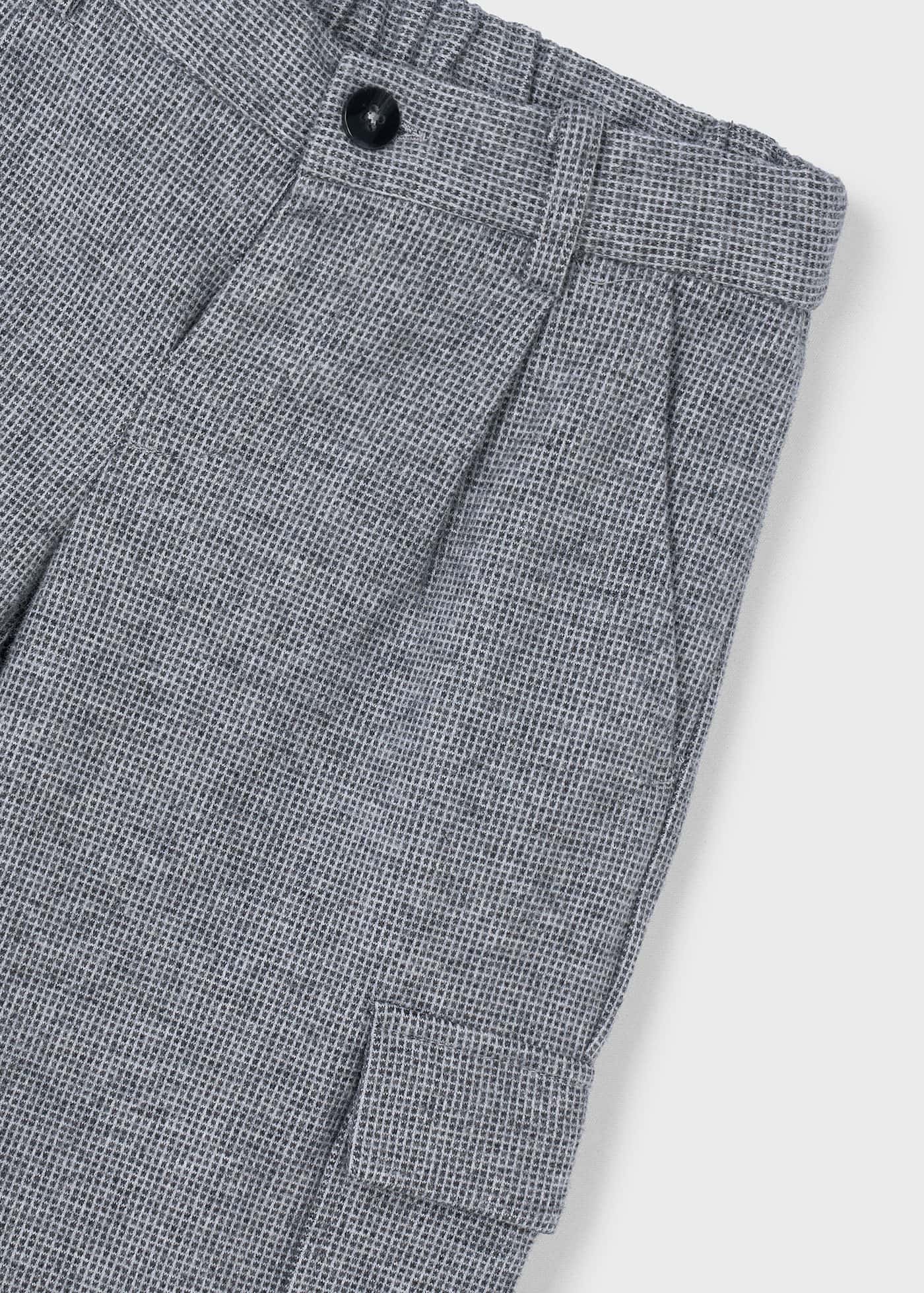 Pantalon cargo habillé garçon