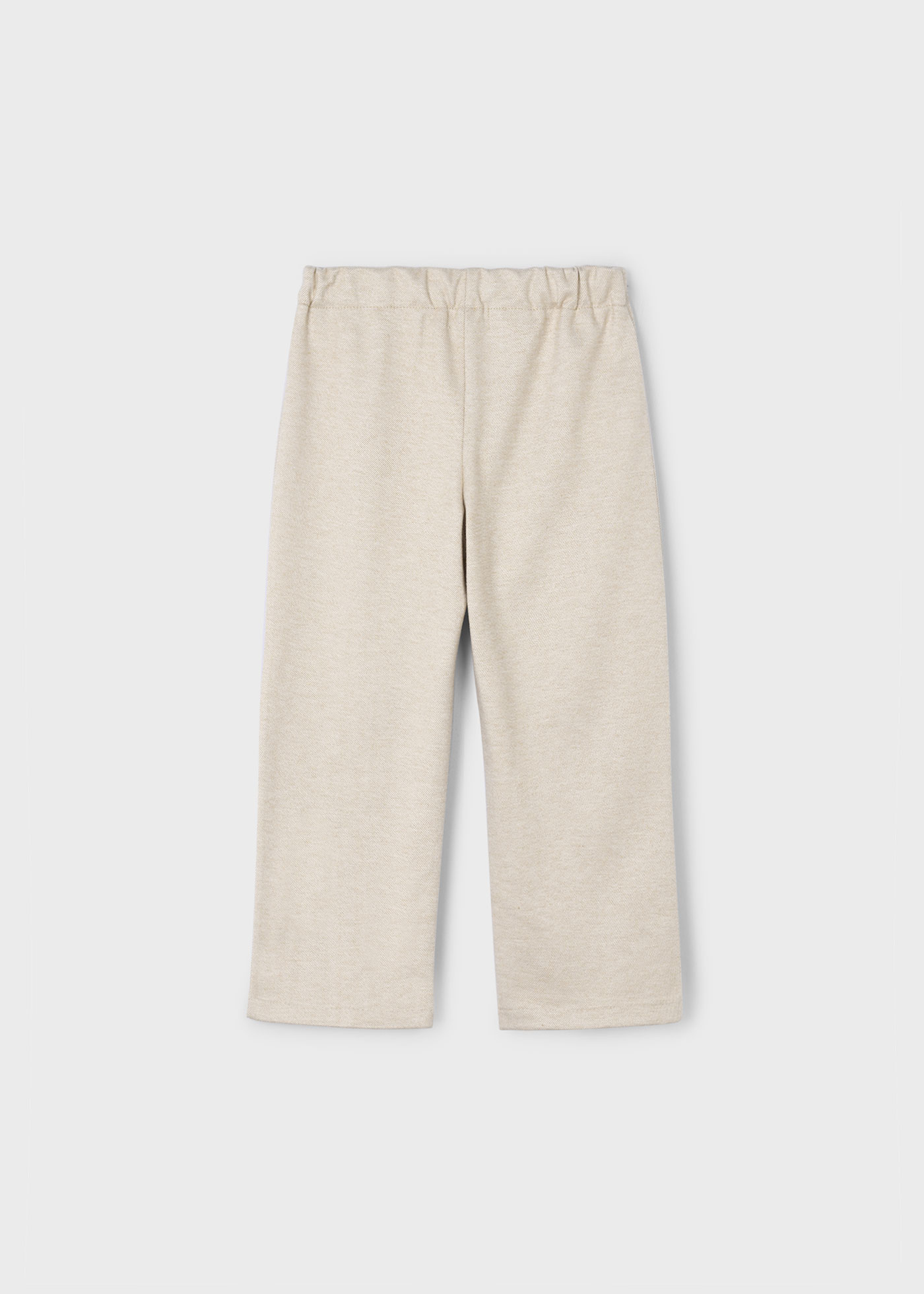 Girls trousers with pleats