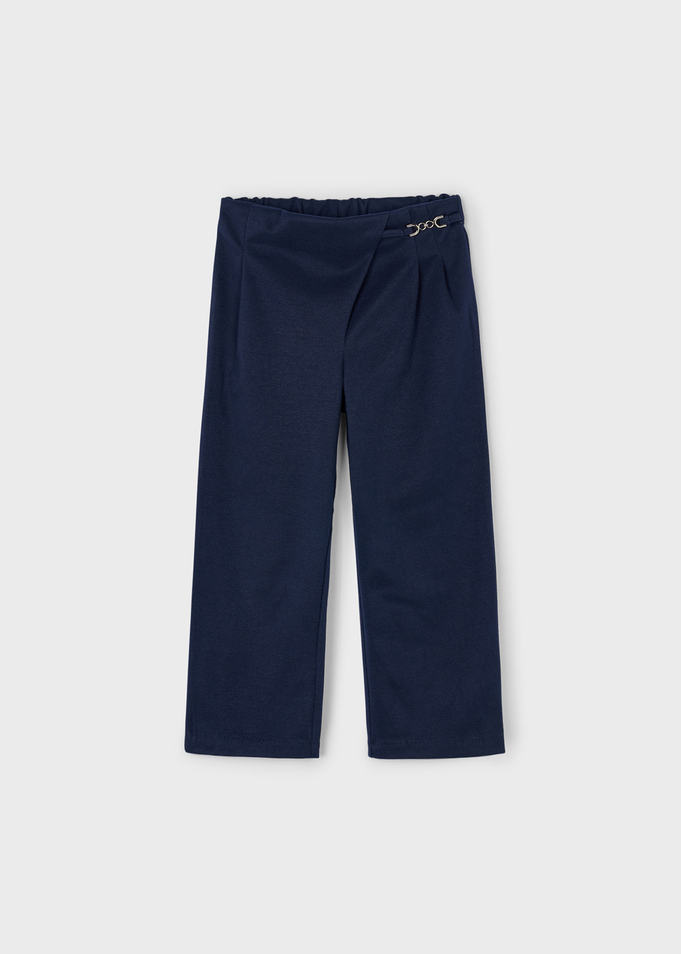 Girls trousers with pleats