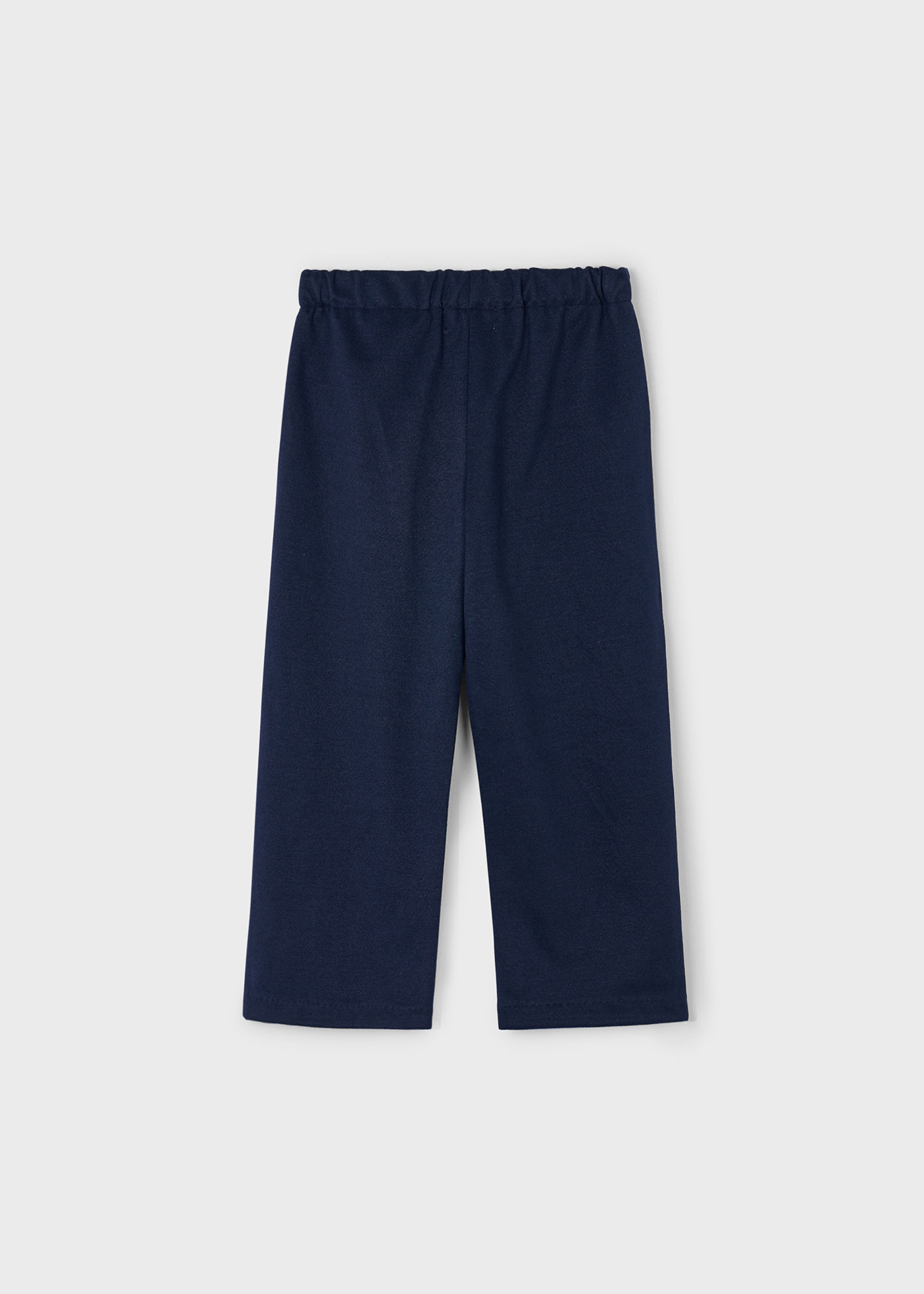 Girls trousers with pleats