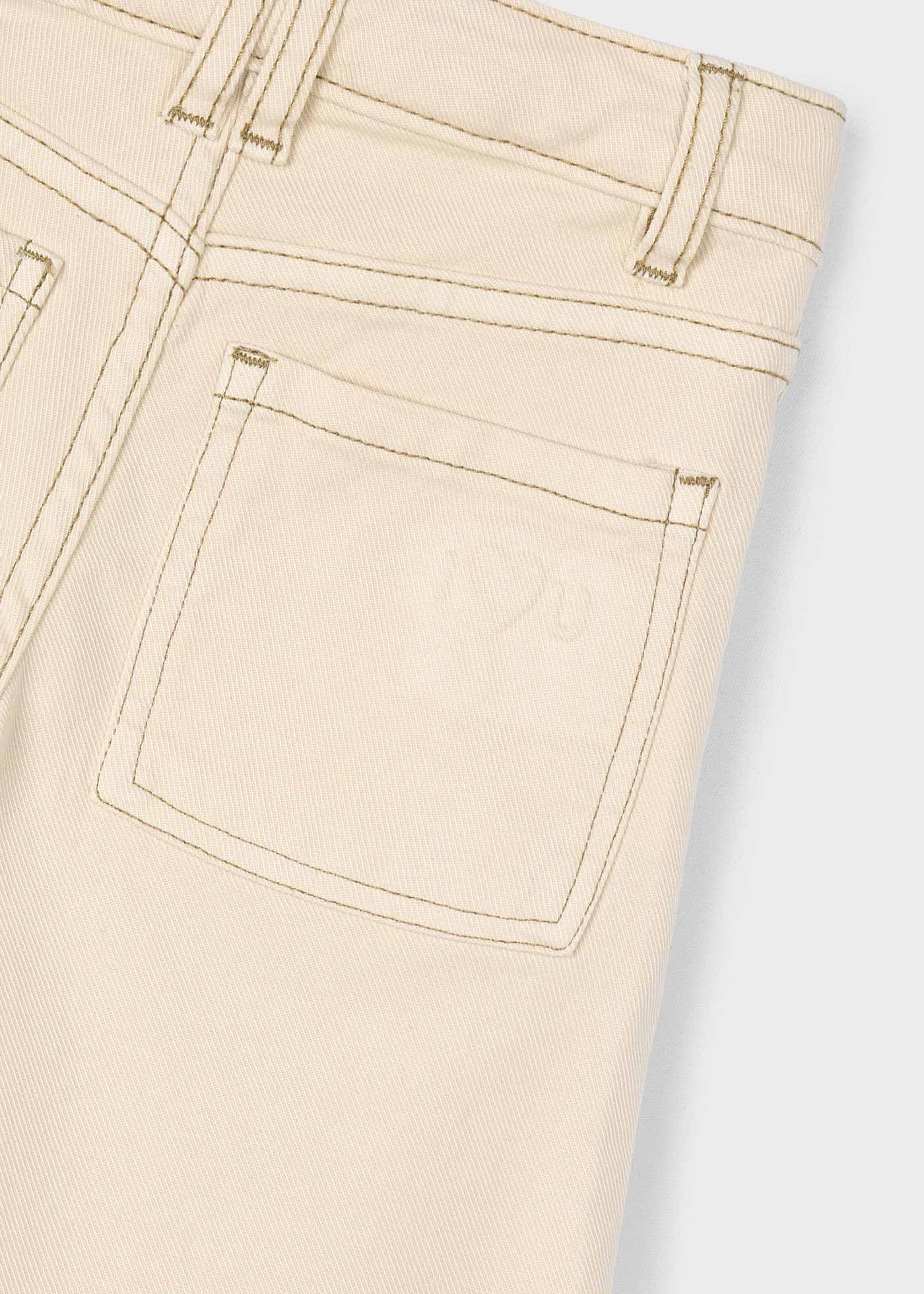 Girls twill trousers