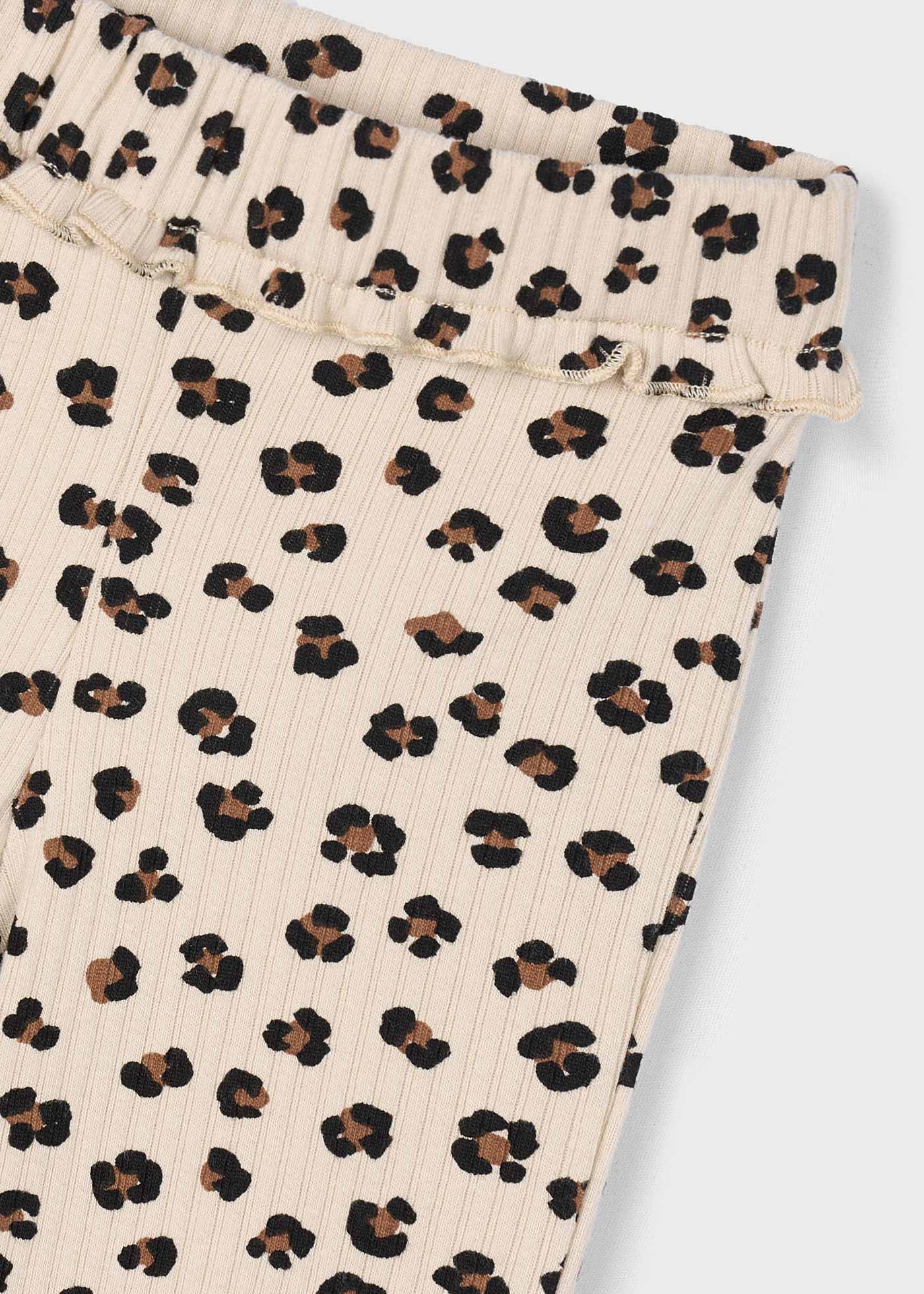 Girls printed flared leggings