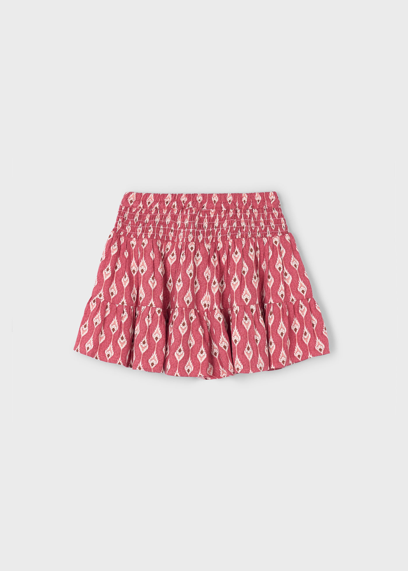 Girls printed skort