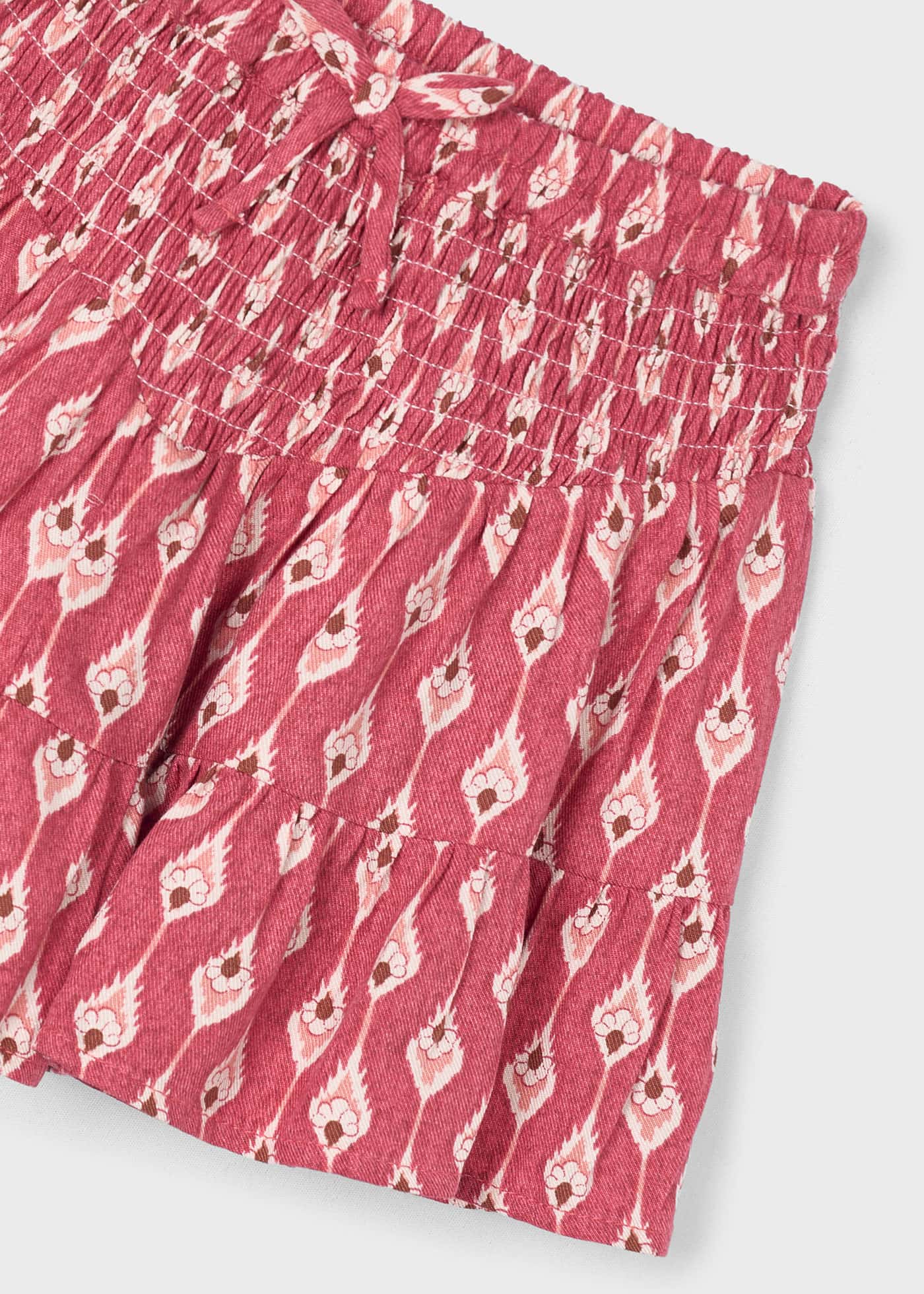 Girls printed skort